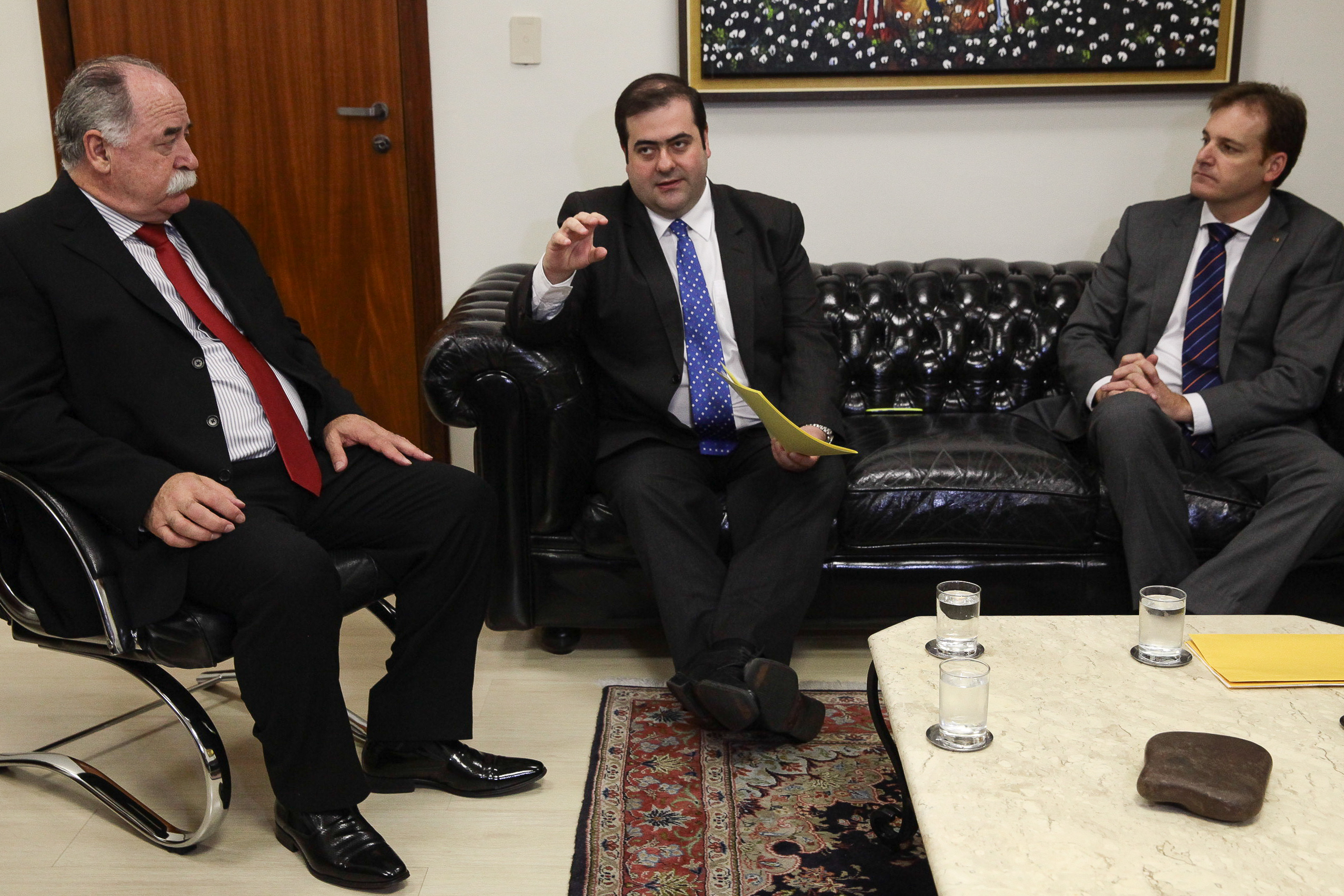 Audiência com Representantes da OAB, sobre Biometria Facial e Campanha contra a Violência nos Estádios. Foto: Miriam Zomer/Agência AL