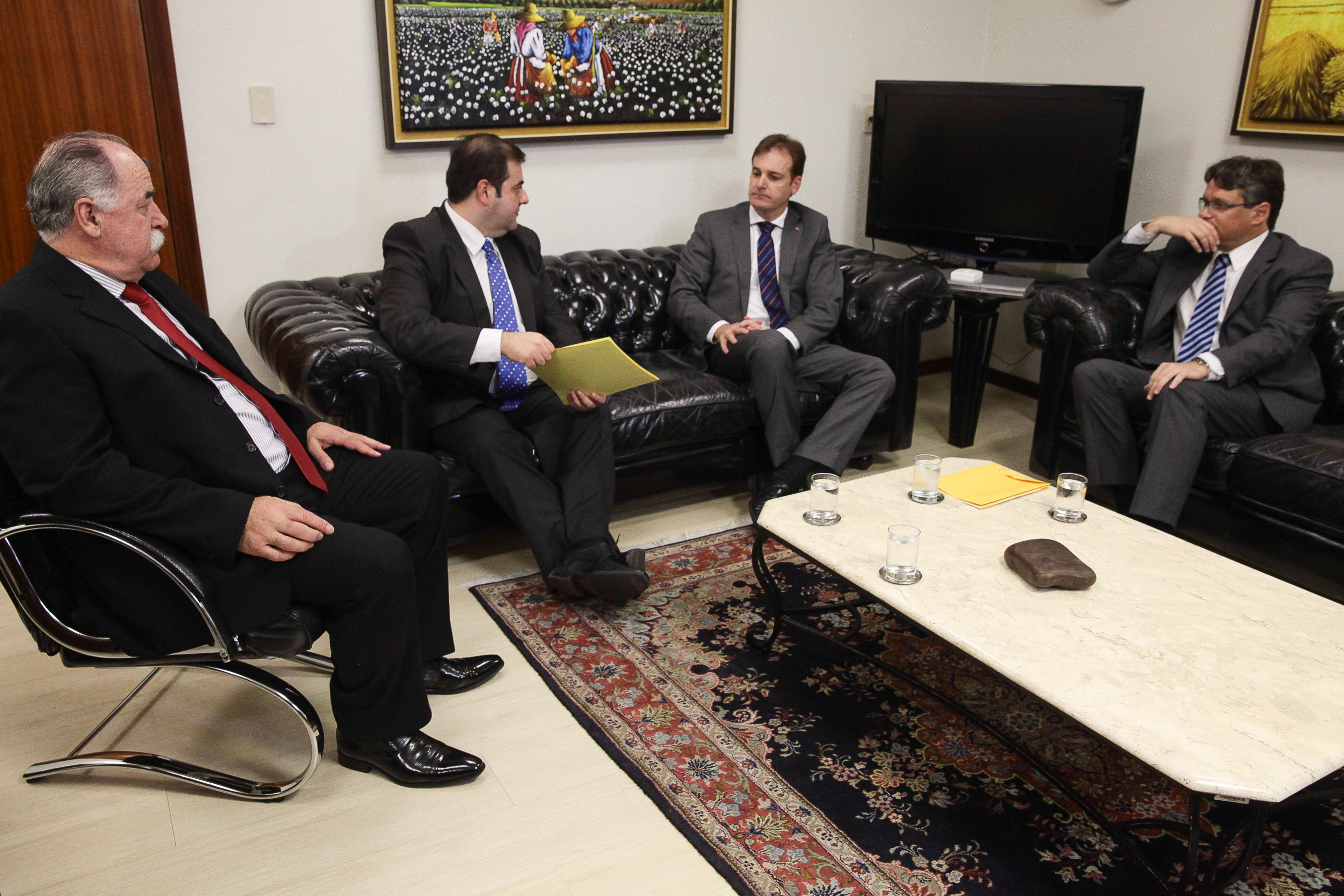 Audiência com Representantes da OAB, sobre Biometria Facial e Campanha contra a Violência nos Estádios. Foto: Miriam Zomer/Agência AL