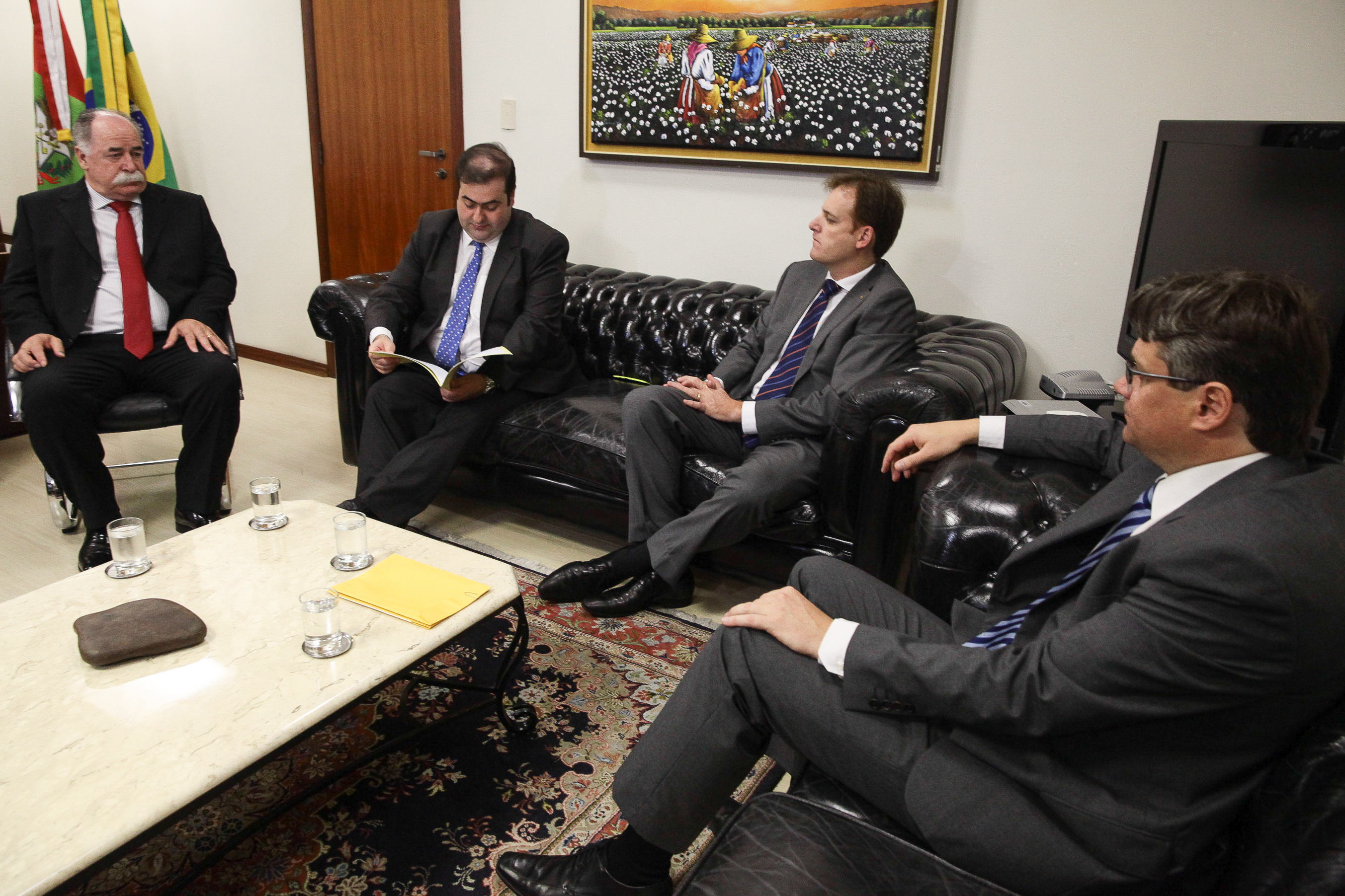 Audiência com Representantes da OAB, sobre Biometria Facial e Campanha contra a Violência nos Estádios. Foto: Miriam Zomer/Agência AL