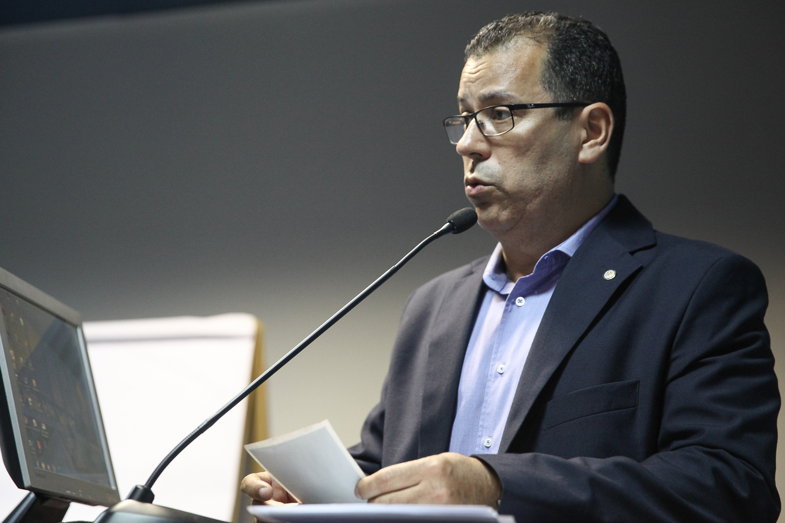 I Encontro de Vereadores Mirins. Vereador Gerônimo Alves. Fotos: Miriam Zomer/ Agência AL
