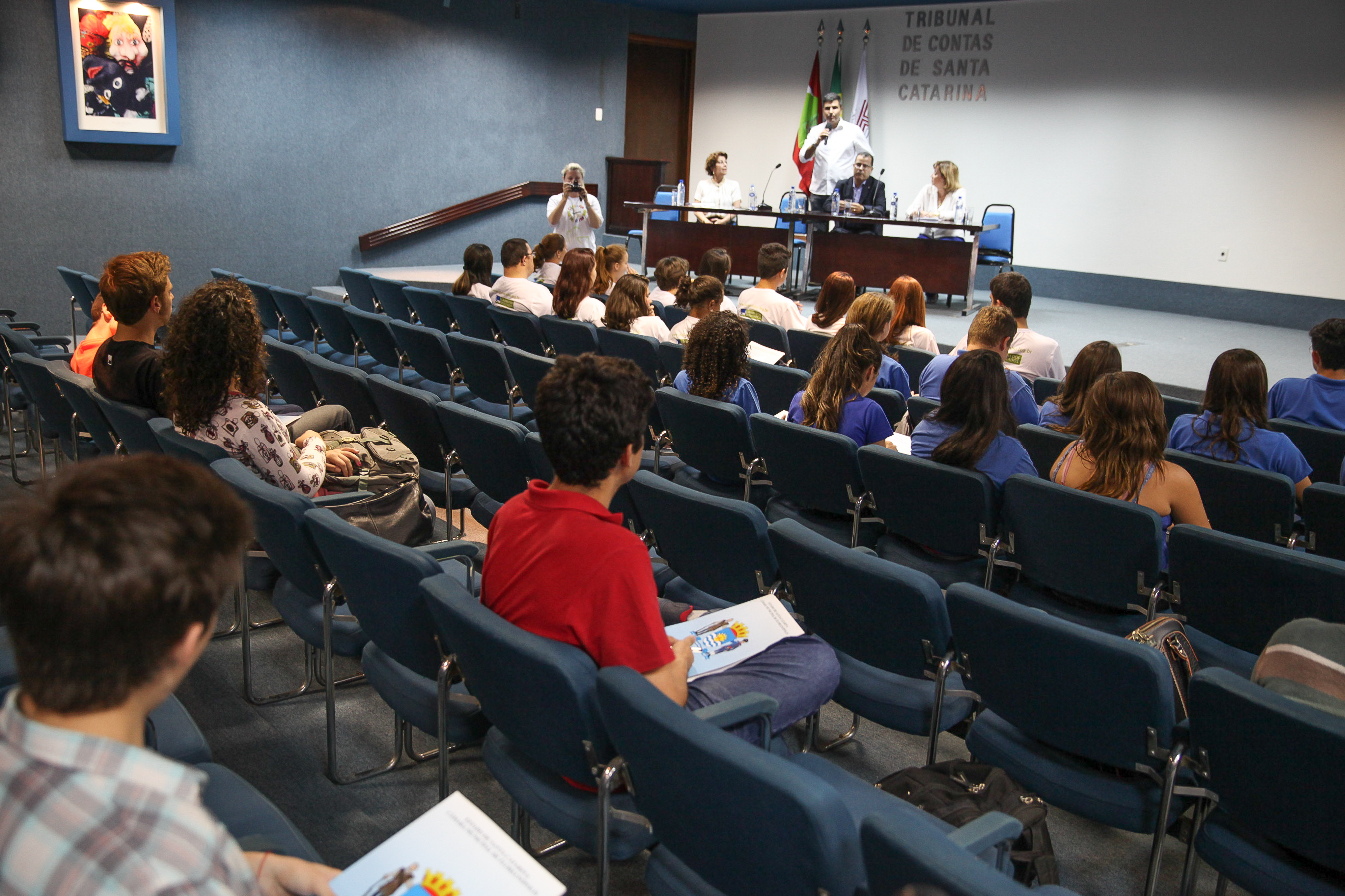 I Encontro de Vereadores Mirins. Fotos: Miriam Zomer/ Agência AL