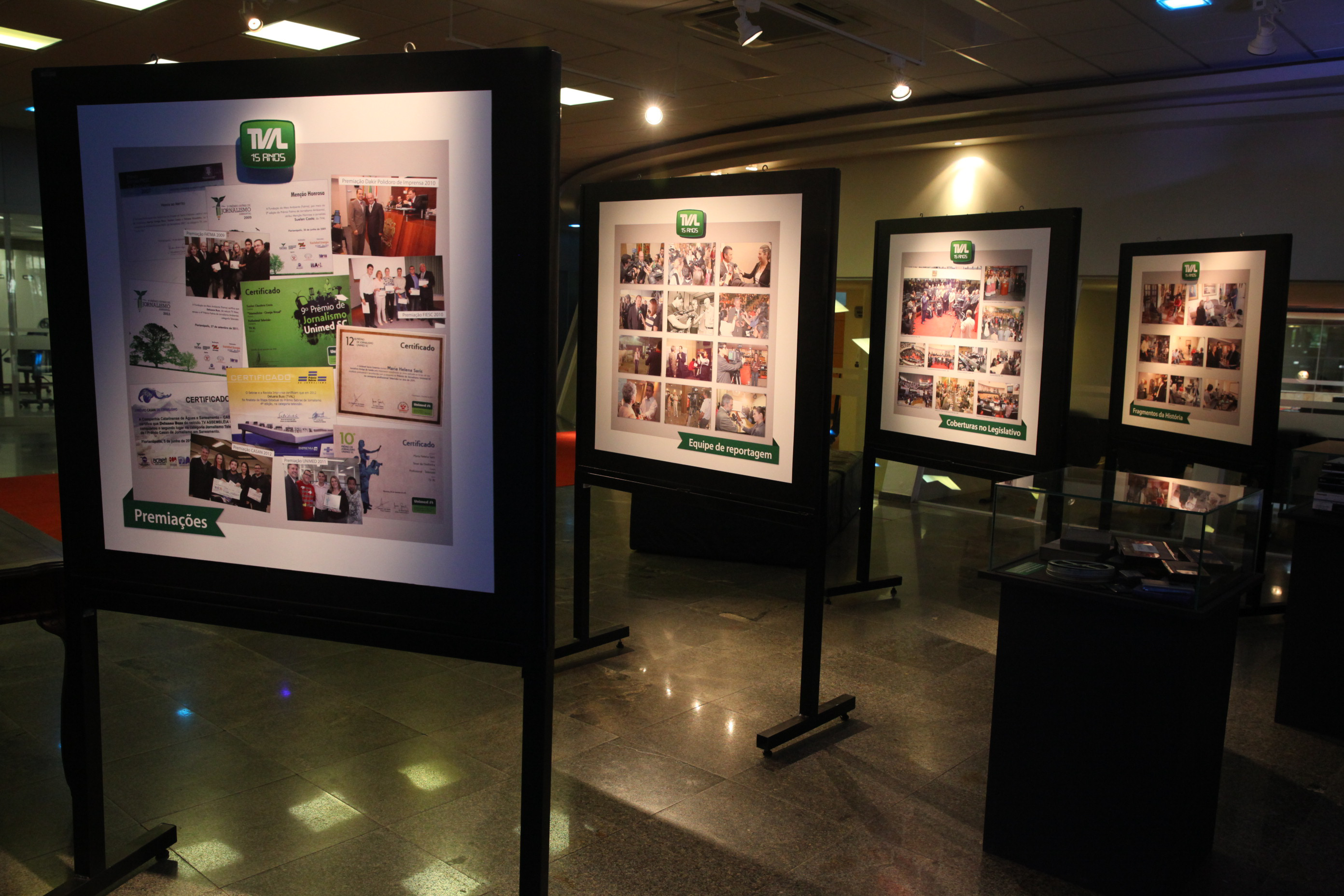 Exposição 15 Anos TVAL - Foto: Agência AL