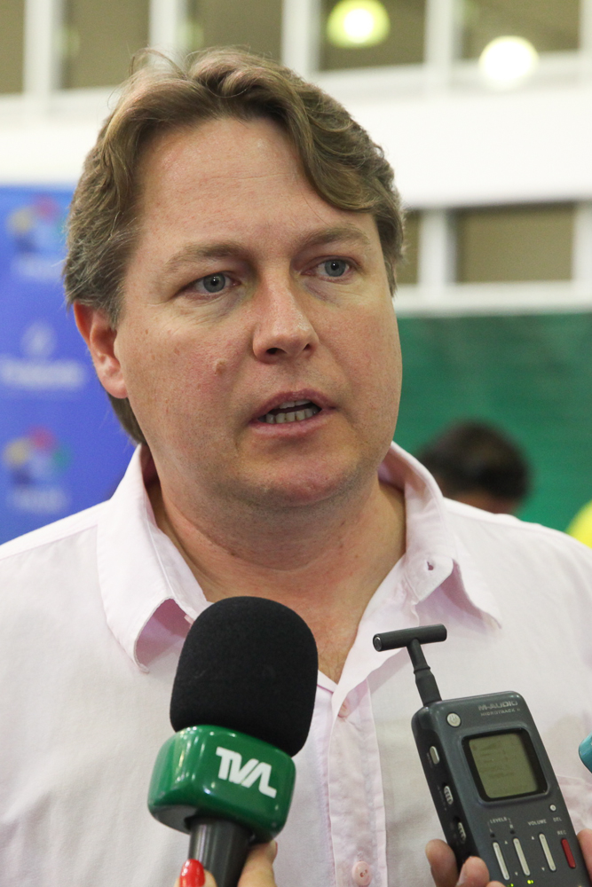 54º JASC - Rafael Laske - Prefeito de Joaçaba - Foto: Juliana Stadnik / Agência AL