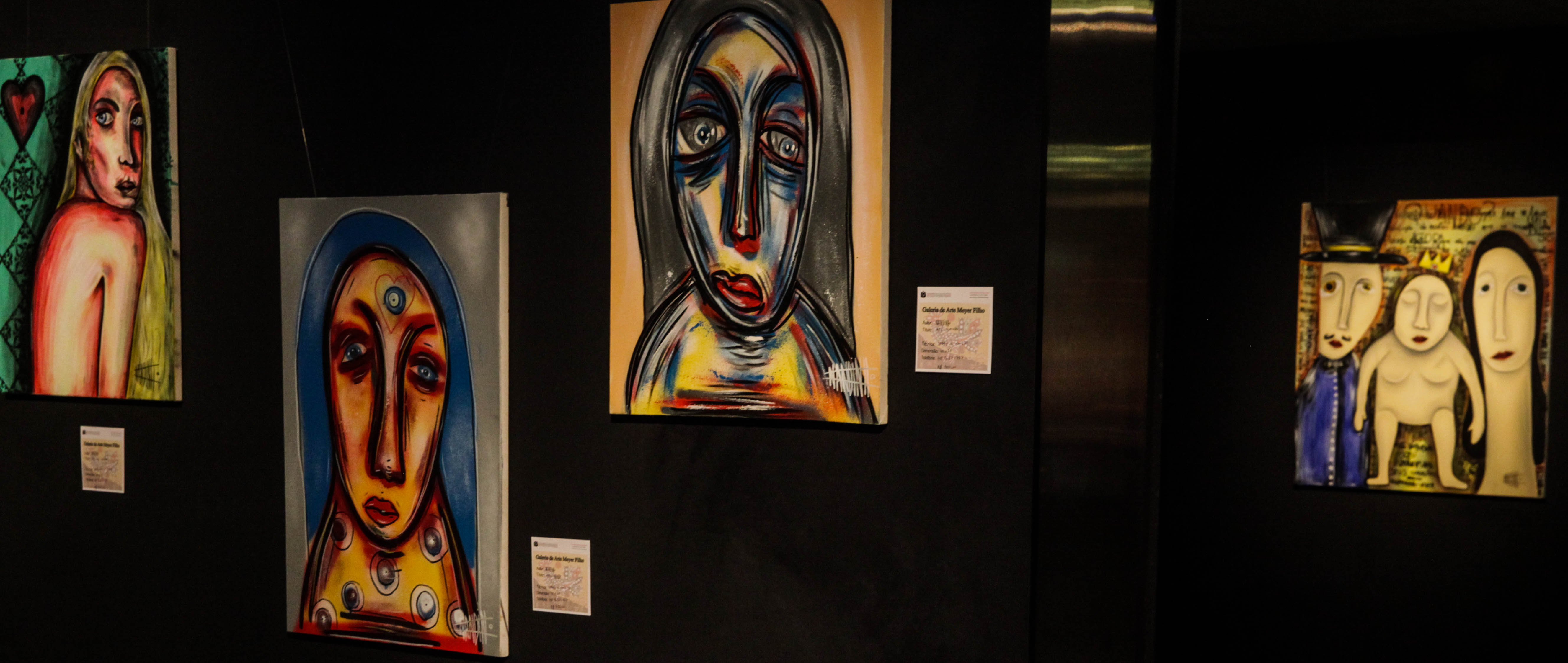 Exposição do Artista Plástico Nandinho   Foto Carlos Kilian/Agência AL