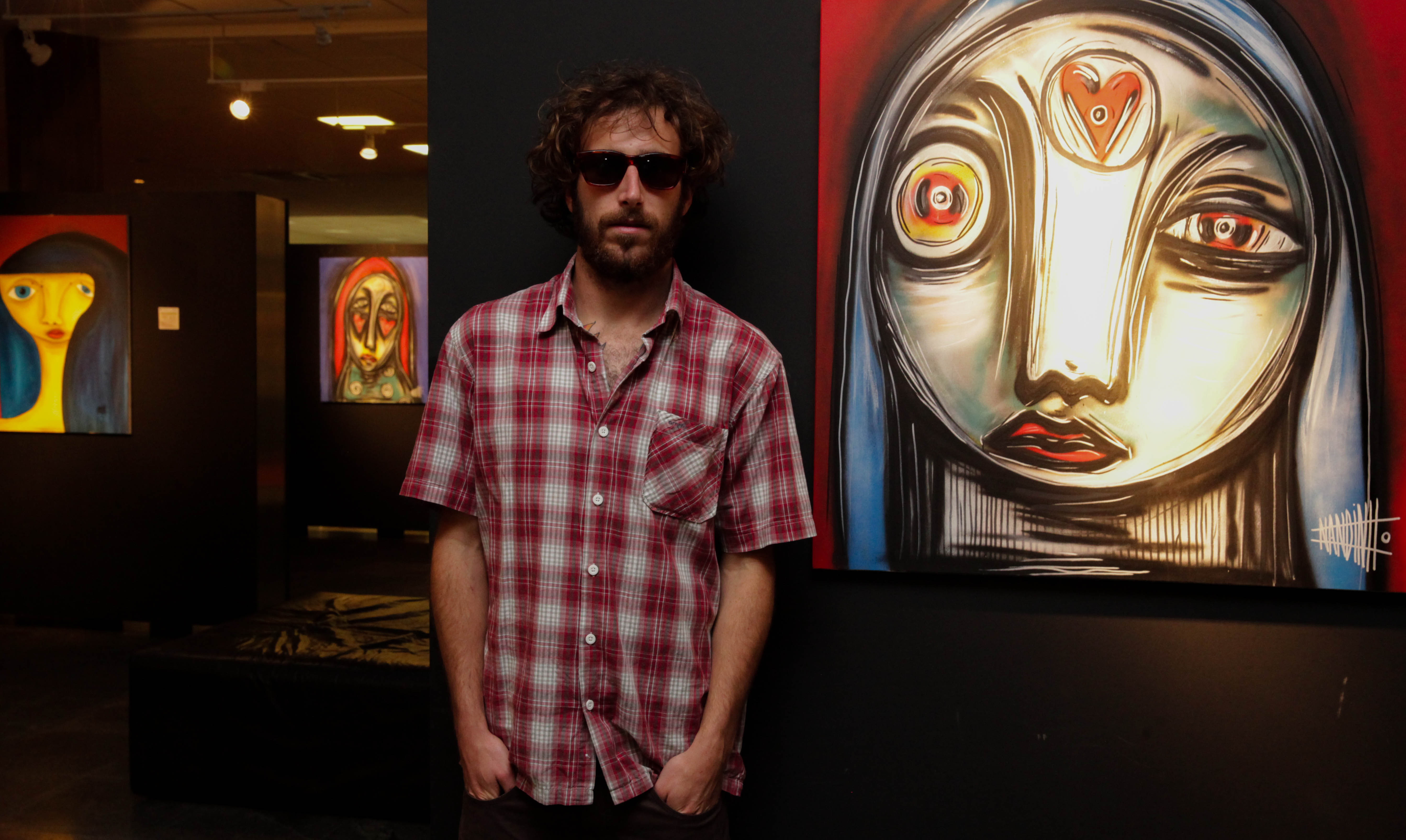 Exposição do Artista Plástico Nandinho   Foto Carlos Kilian/Agência AL