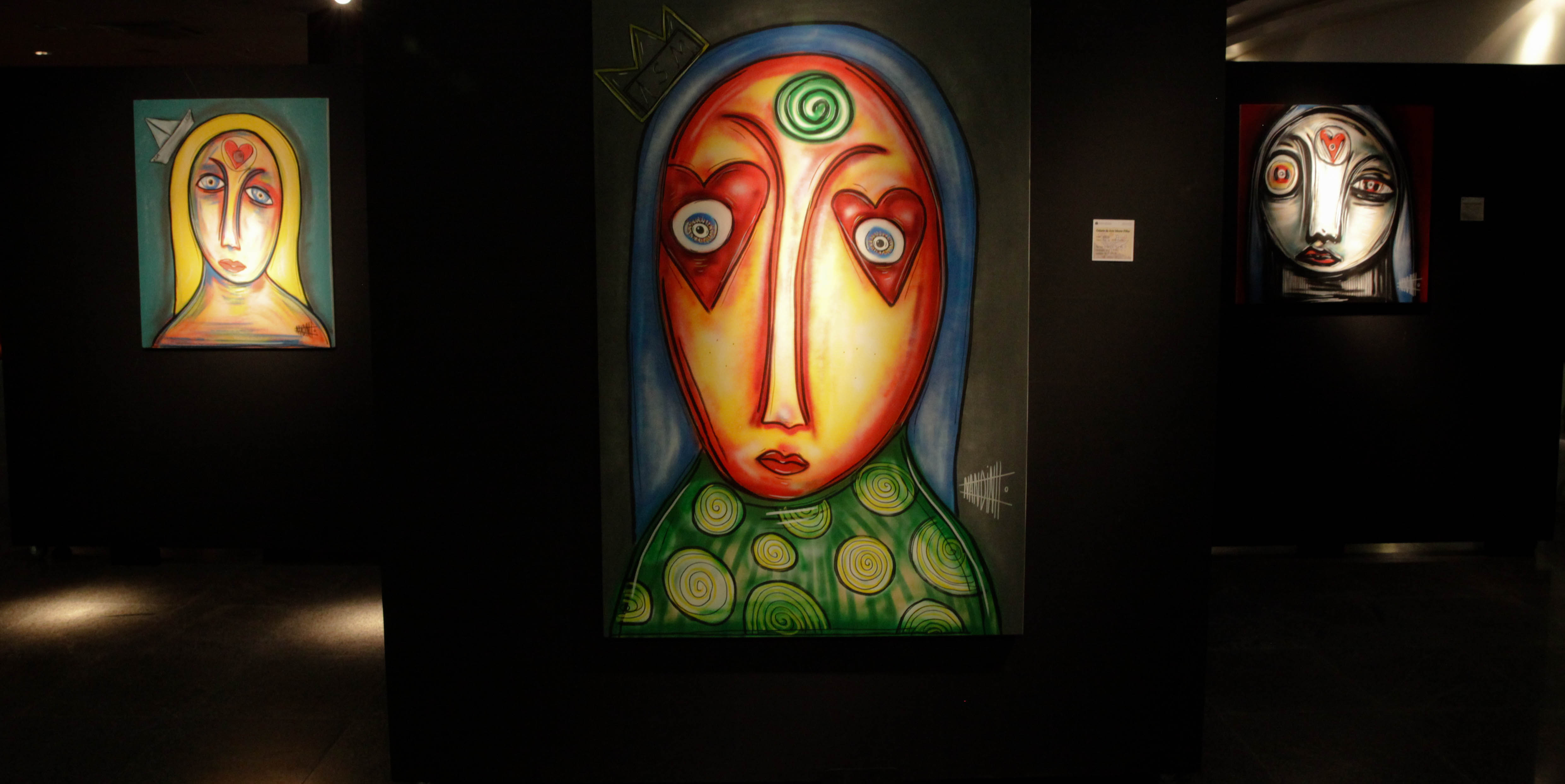 Exposição do Artista Plástico Nandinho   Foto Carlos Kilian/Agência AL