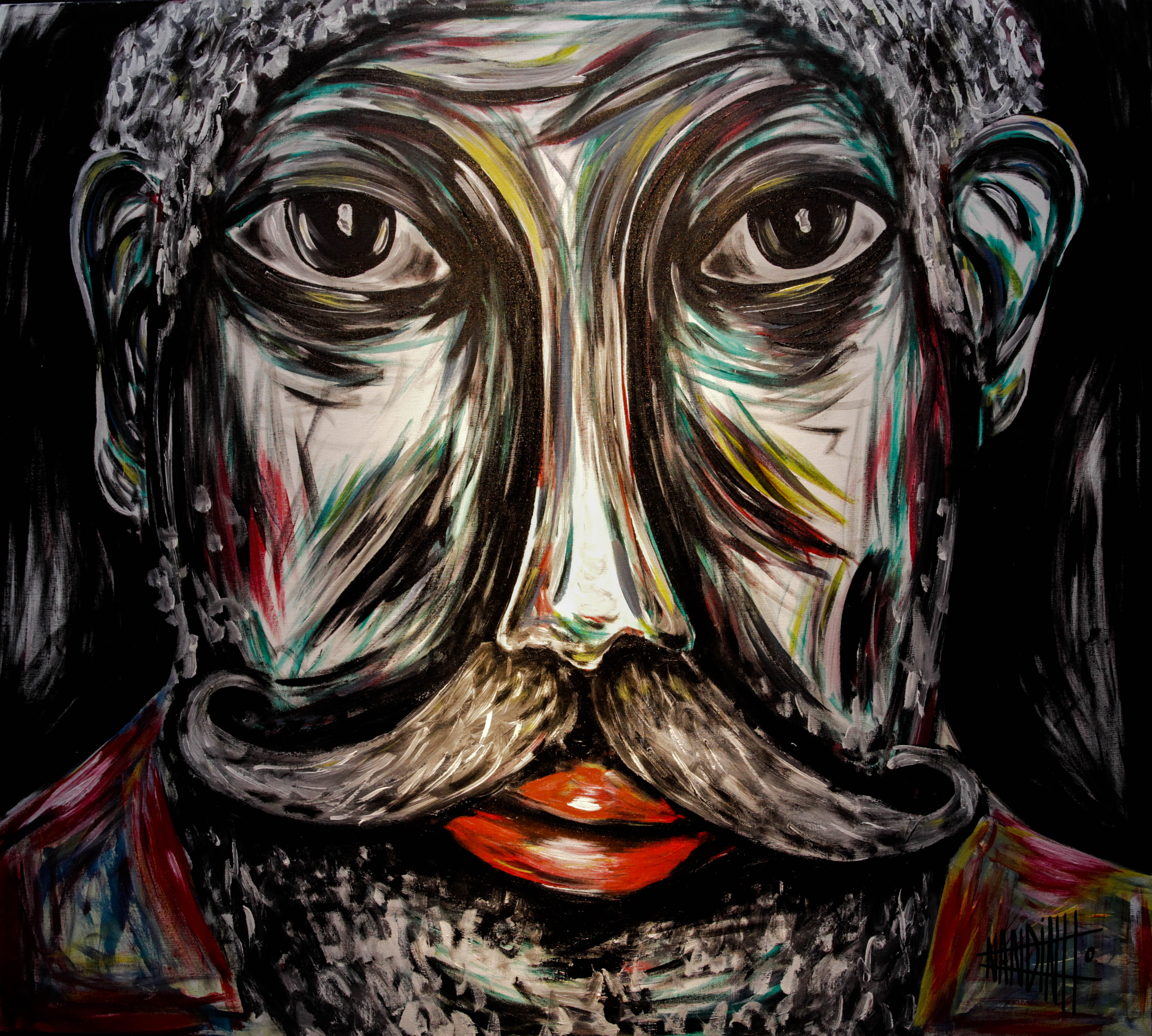 Exposição do Artista Plástico Nandinho   Foto Carlos Kilian/Agência AL