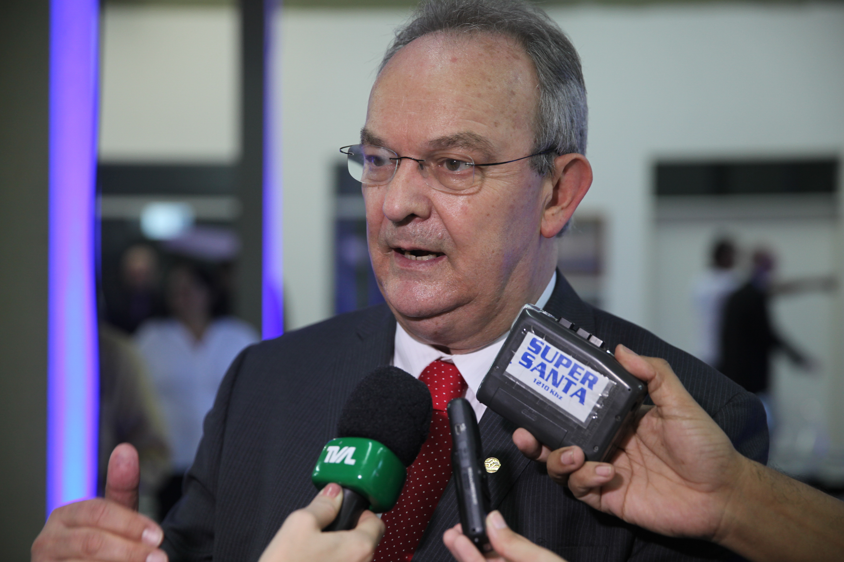 Sebastião Salésio Herdt, Reitor da UNISUL.  Foto: Miriam Zomer/Agência AL