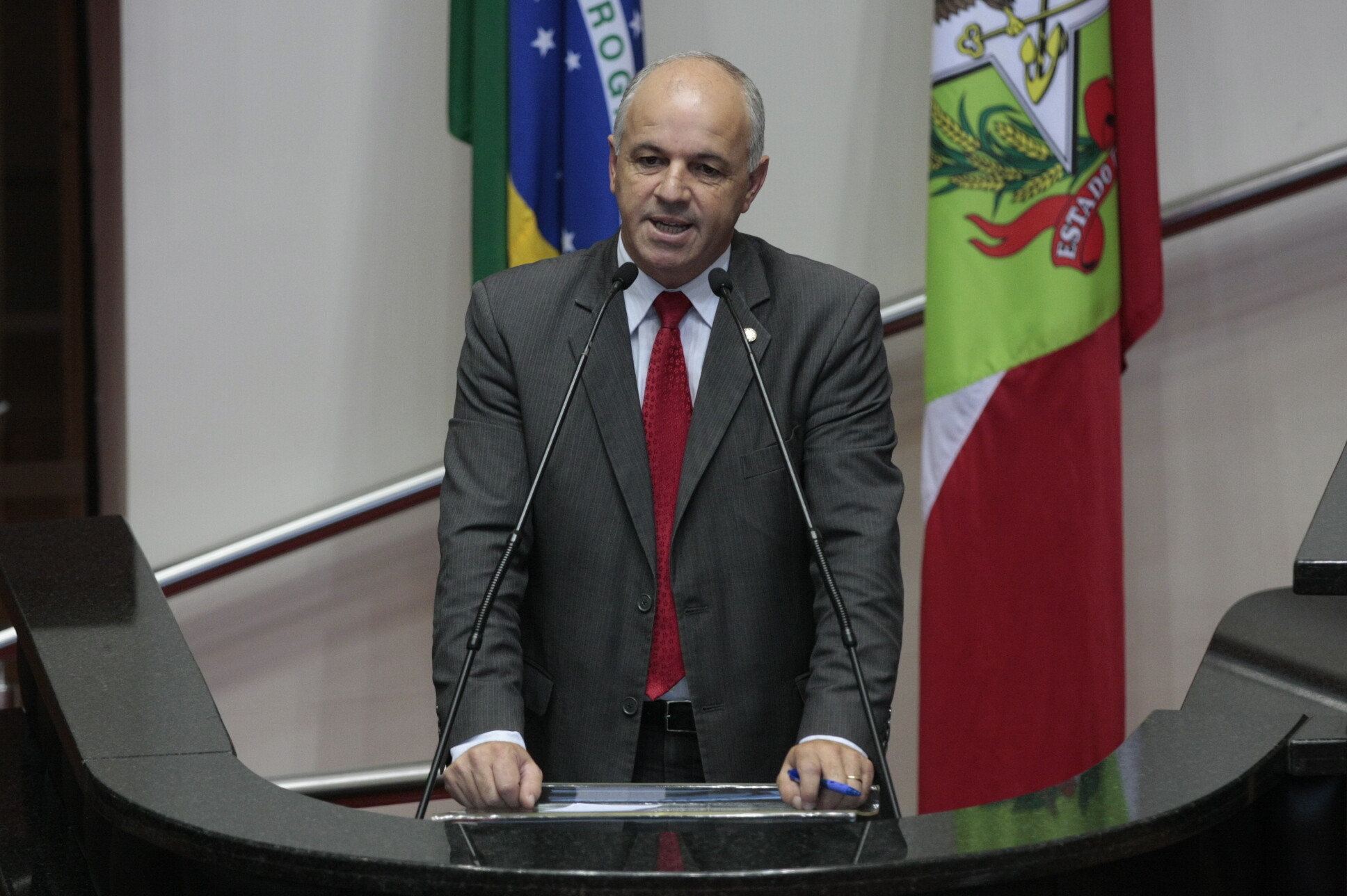 Deputado Sargento Amauri Soares repercute decisão judicial sobre obra do Ministério Público. FOTO: Yuri Santos/Agência AL