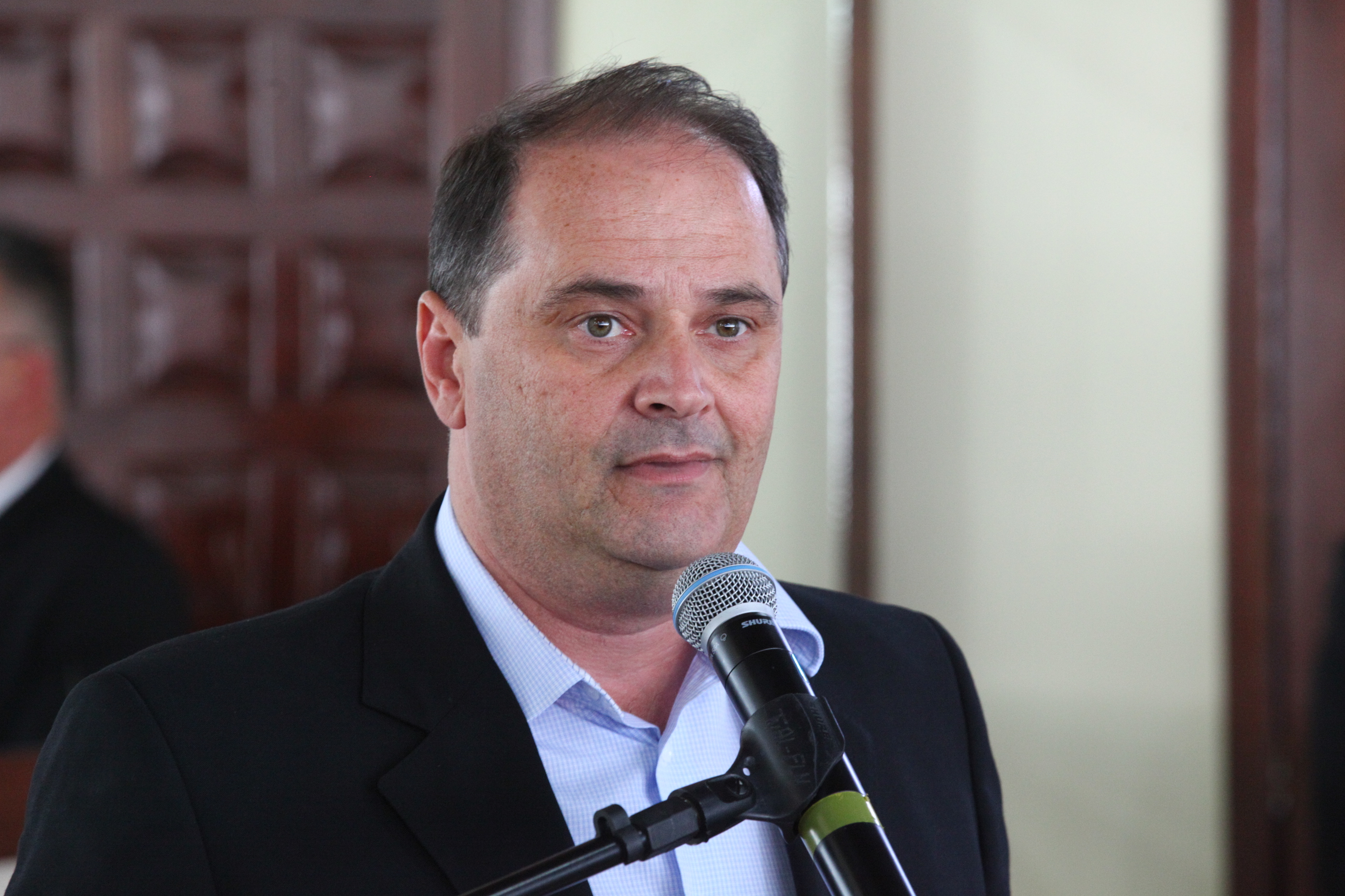 Audiência pública em Bom Jardim da Serra. Prefeito de Lauro Müller - Fabricio Kusmin Alves
