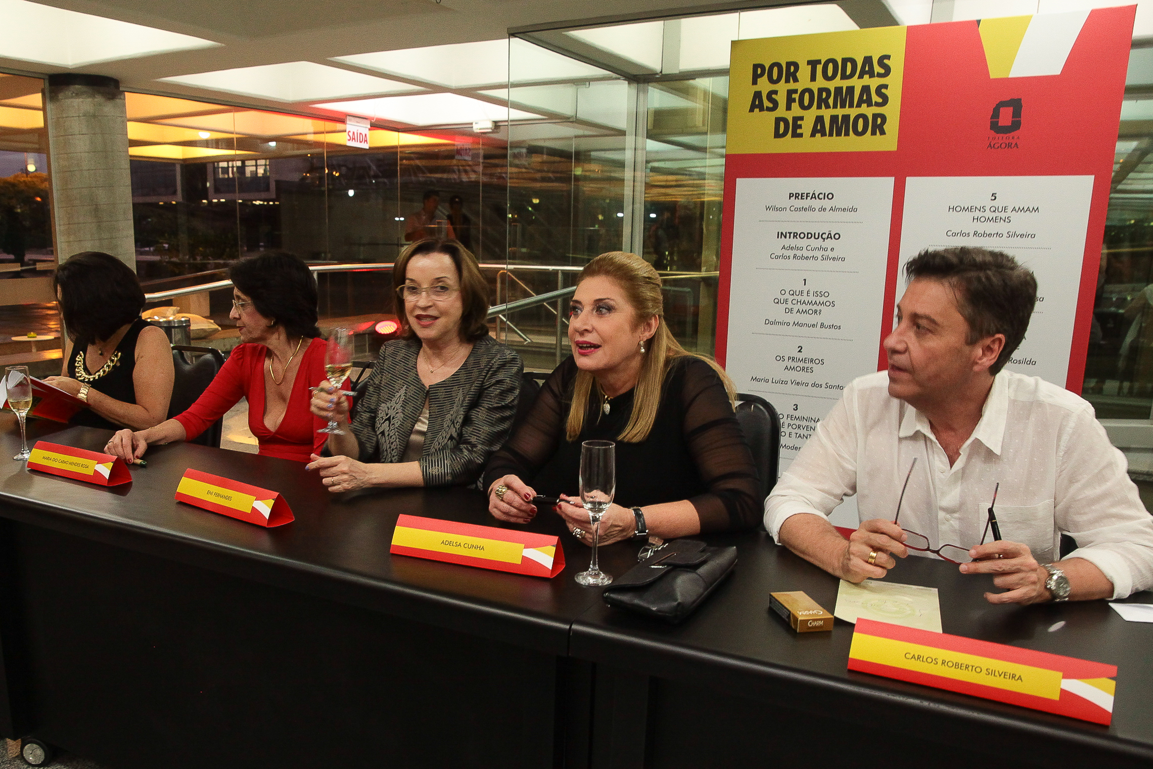 Lançamento do Livro Por todas as formas de Amor - O Psicodramatista Diante das Relações Amorosas. Fotos: Miriam Zomer/Agência AL