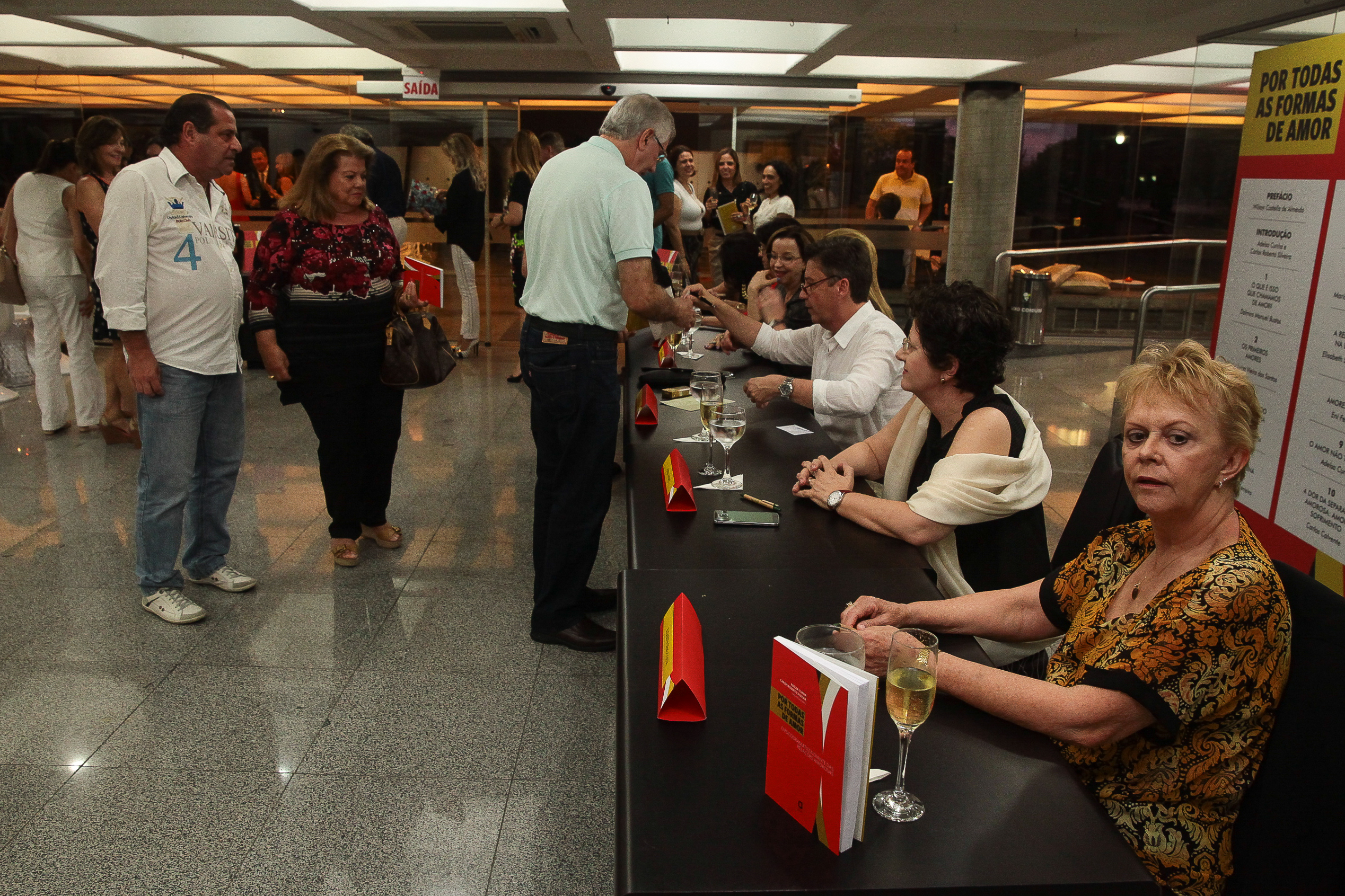 Lançamento do Livro Por todas as formas de Amor - O Psicodramatista Diante das Relações Amorosas. Fotos: Miriam Zomer/Agência AL