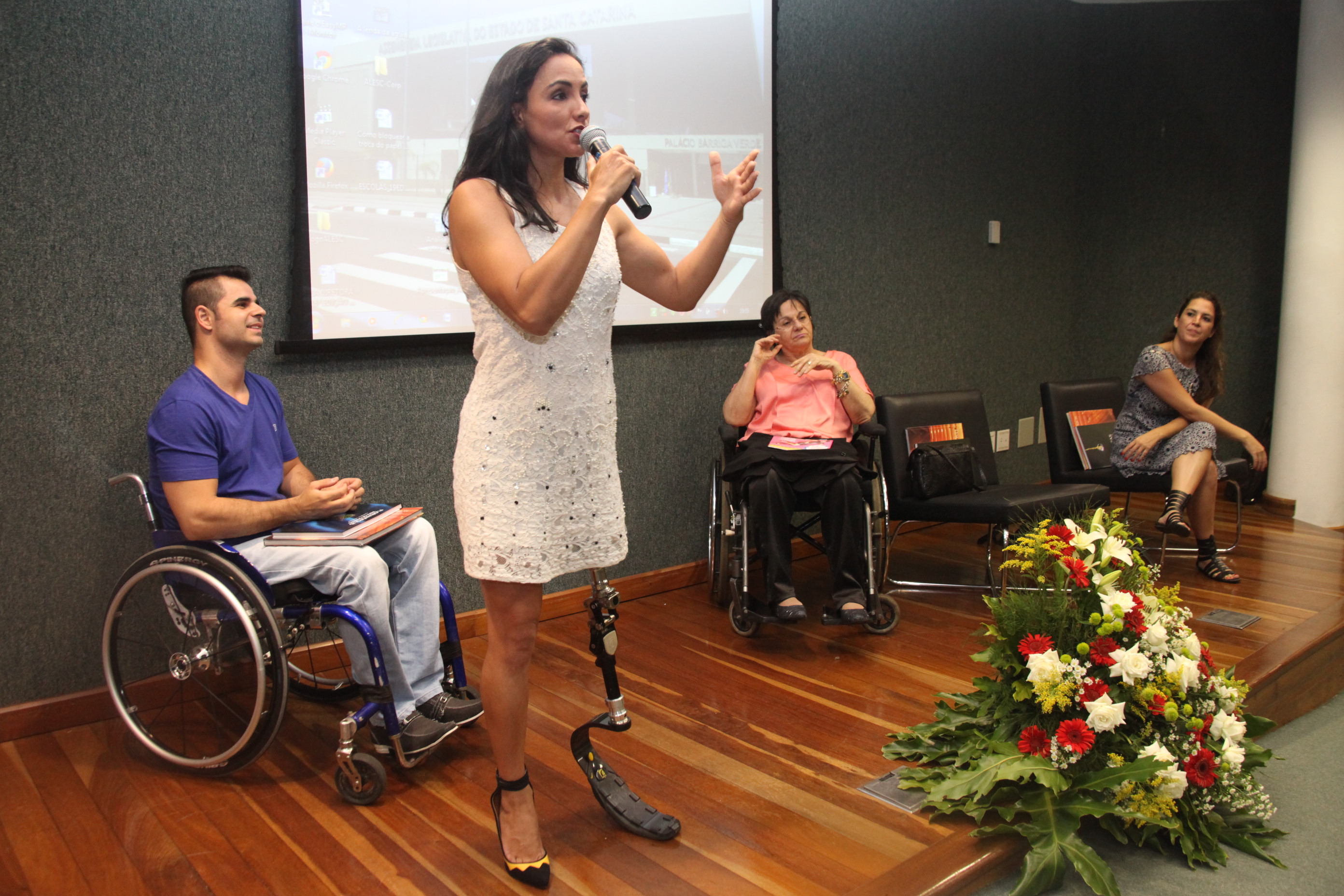 Pessoa com deficiência - olhar sobre a Lei Maria da Penha. Foto: Fábio Queiroz / Agência AL