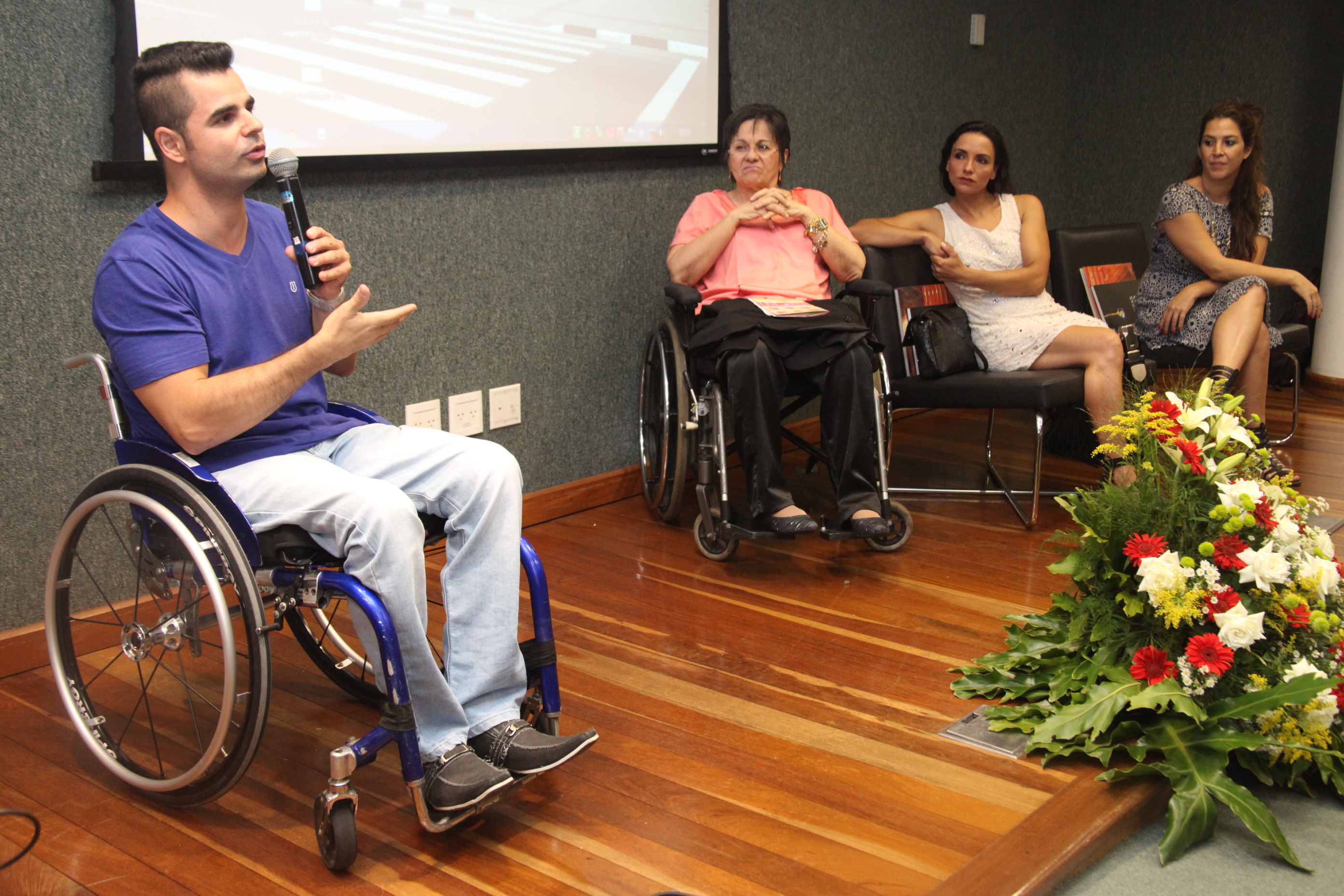 Pessoa com deficiência - olhar sobre a Lei Maria da Penha. Foto: Fábio Queiroz / Agência AL