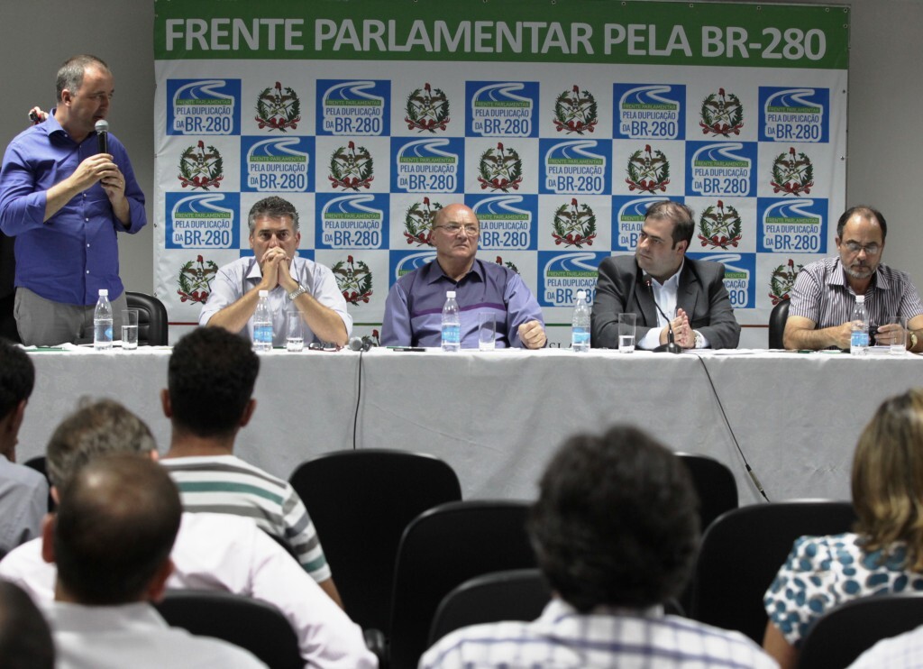 Frente Parlamentar pela duplicação da BR-280 é lançada em Guaramirim