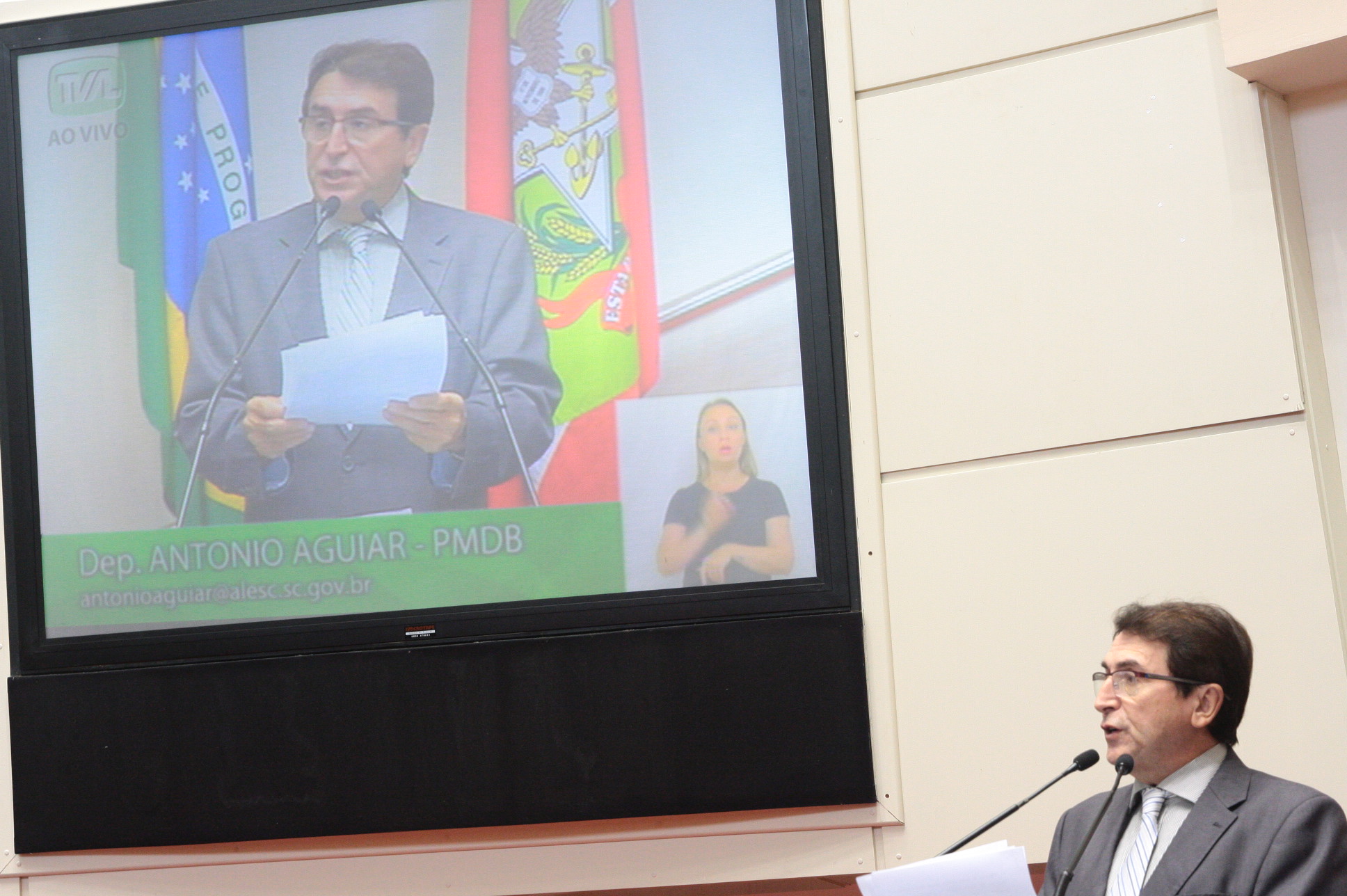 plenario_Dp Antonio Aguiar_fotos Eduardo Guedes de Oliveira / Agência AL