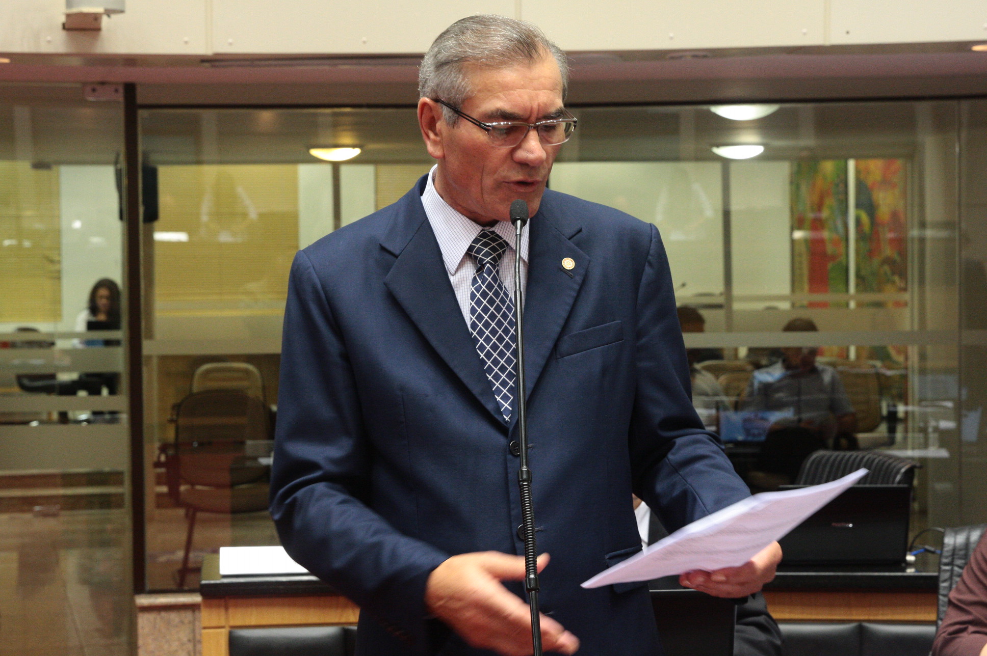 Plenario Dp Silvio Dreveck_ fotos Eduardo Guedes de Oliveira / Agência AL