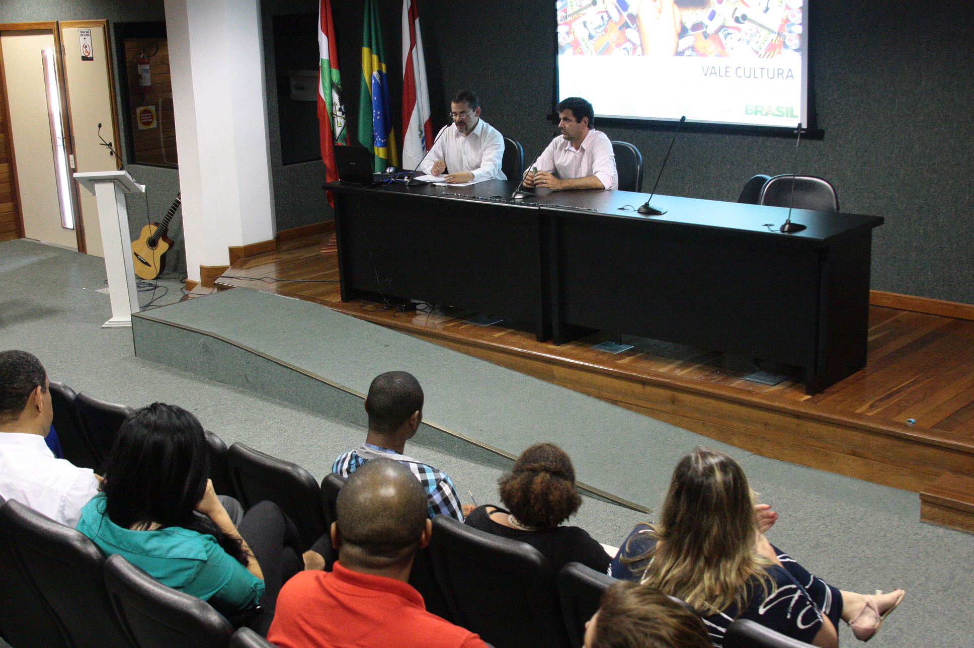 Apresentação do Vale Cultura - Regional Sul do Ministério da Cultura - SC. Foto: Eduardo Guedes de Oliveira/Agência AL