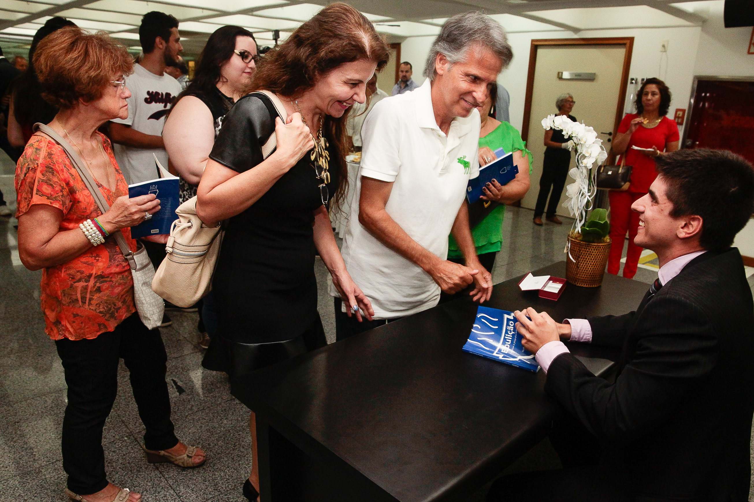 Lançamento literário Ebulição - Autor: Matheus Santos Melo. Foto: Miriam Zomer/Agência AL