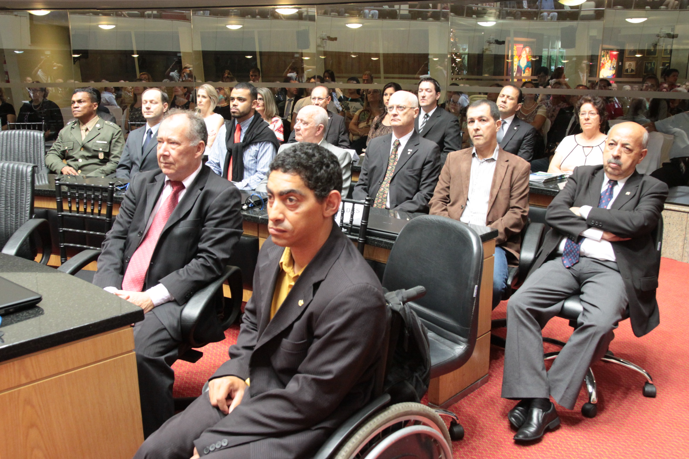 Sessão Especial de Certificação de Responsabilidade Social. Foto: Eduardo Guedes de Oliveira/Alesc