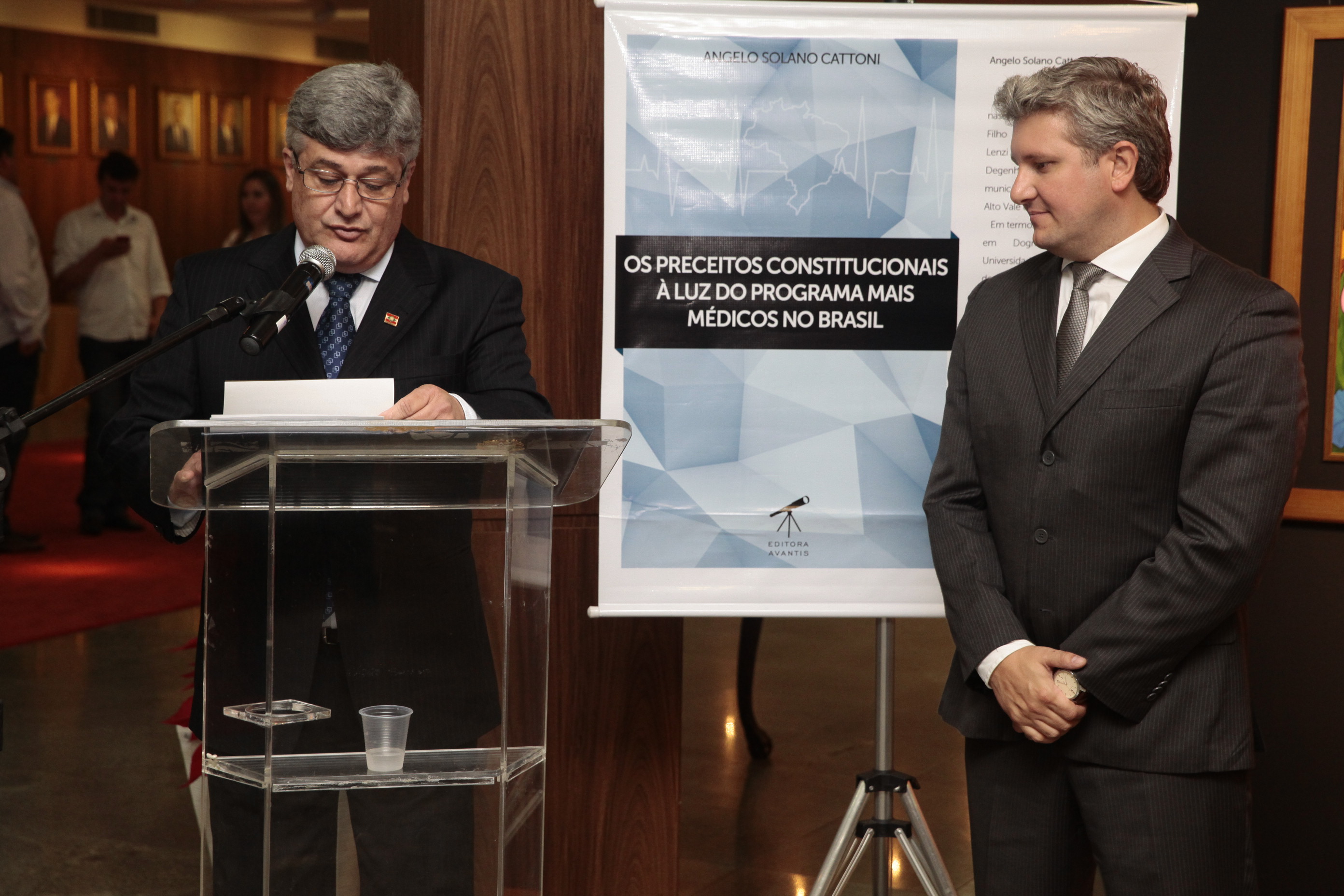 Lançamento Literário Os Preceitos Constitucionais à Luz do Programa Mais Médicos no Brasil  - Autor: Angelo Solano Cattoni. Foto: Miriam Zomer/Agência AL