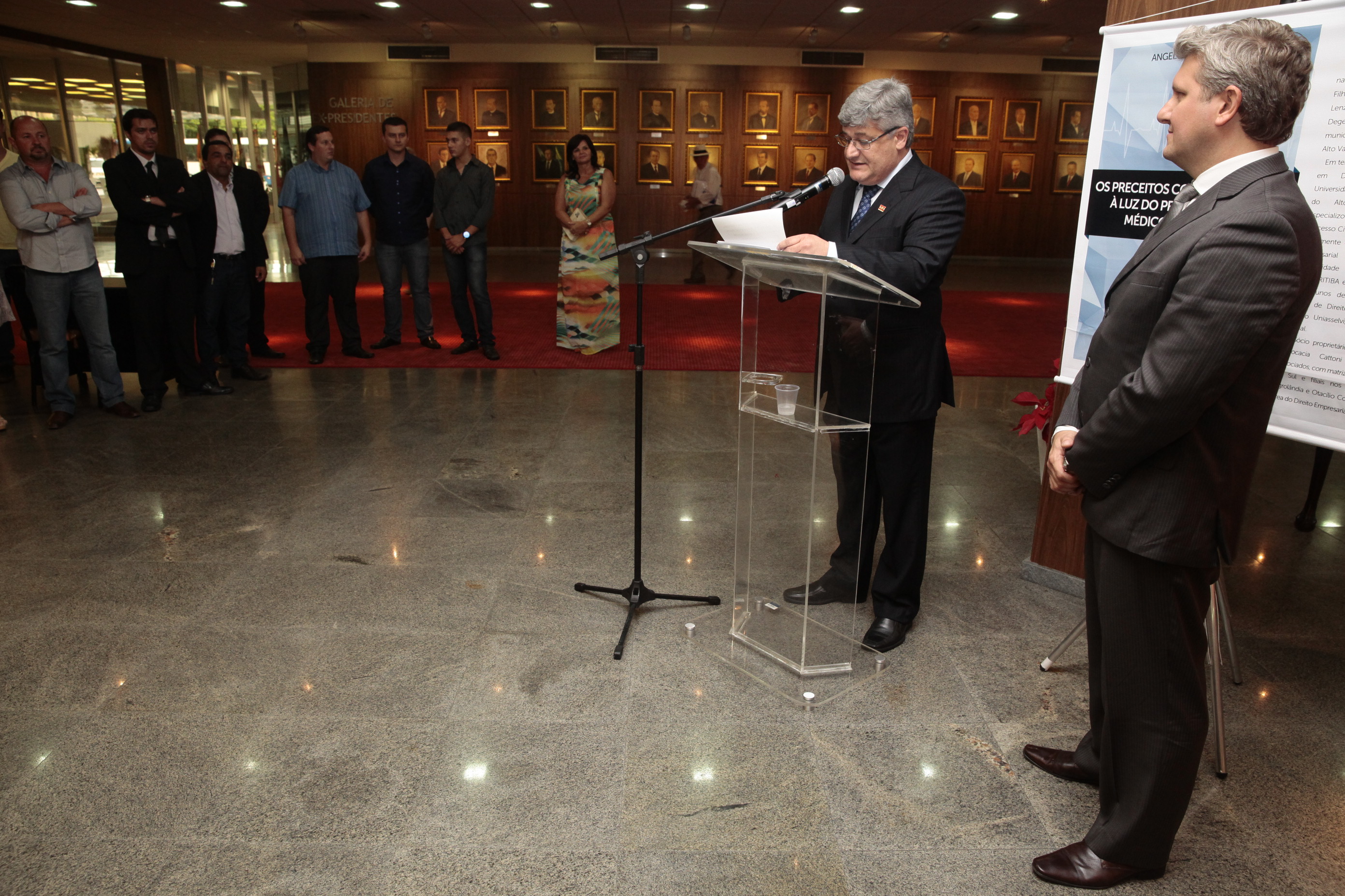Lançamento Literário Os Preceitos Constitucionais à Luz do Programa Mais Médicos no Brasil  - Autor: Angelo Solano Cattoni. Foto: Miriam Zomer/Agência AL