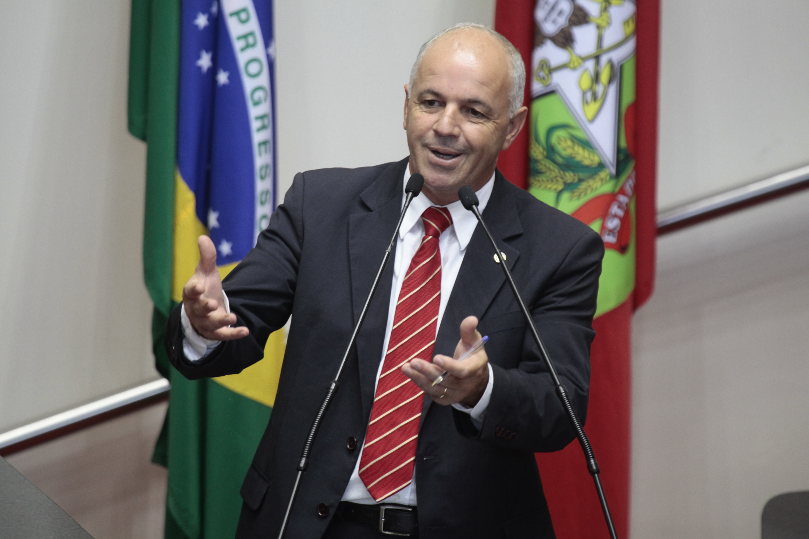 Deputado Sargento Amauri Soares (PSOL) - Sessão Ordinária - Plenário Osni Régis. Foto: Miriam Zomer/Agência AL