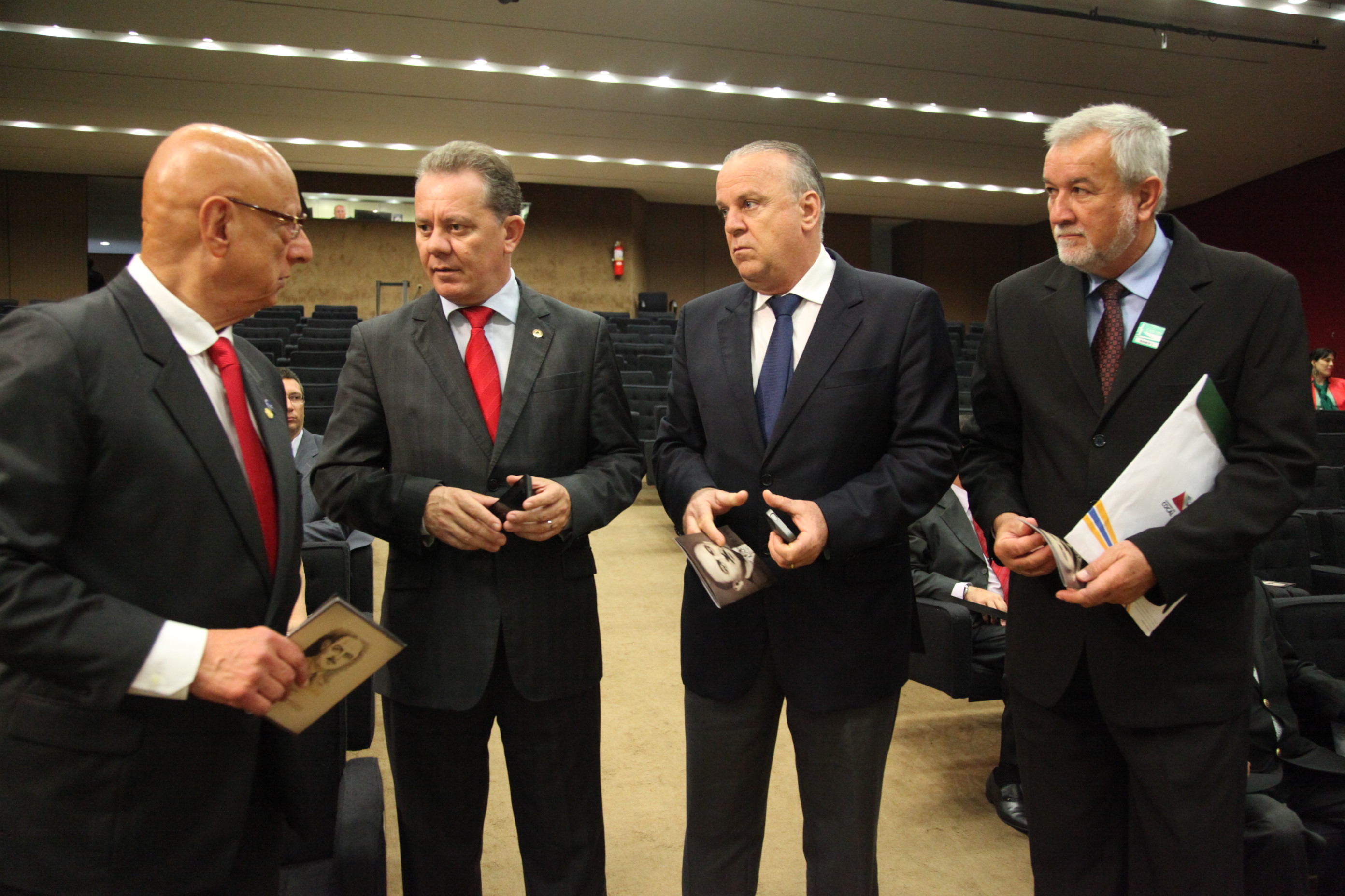 Sessão Solene em homenagem ao centenário de nascimento do ex-governador Jorge Lacerda realizada na Câmara dos Deputados Federais em Brasília. Foto: Fábio Queiroz / Agência AL