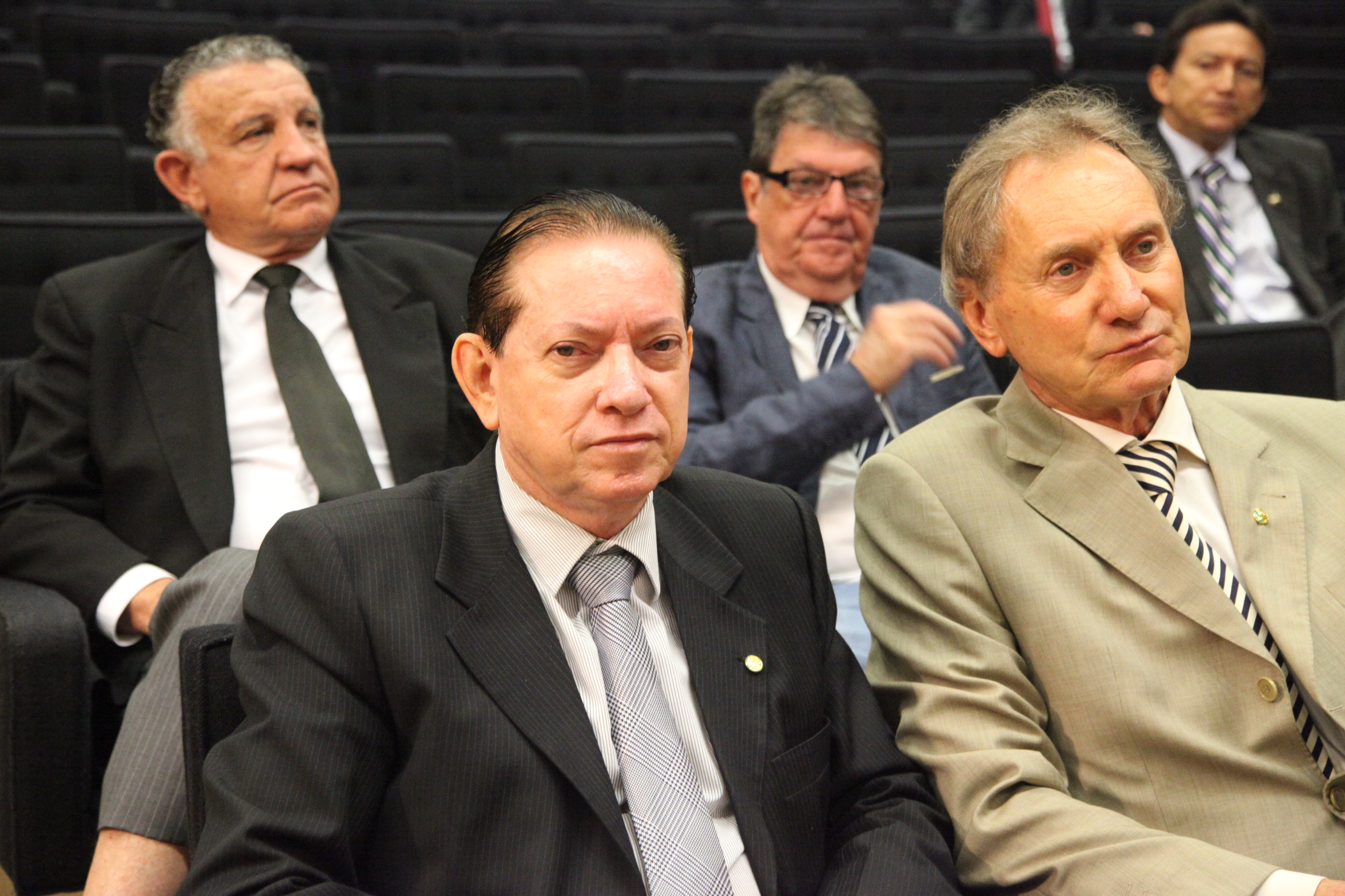 Sessão Solene em homenagem ao centenário de nascimento do ex-governador Jorge Lacerda realizada na Câmara dos Deputados Federais em Brasília. Foto: Fábio Queiroz / Agência AL