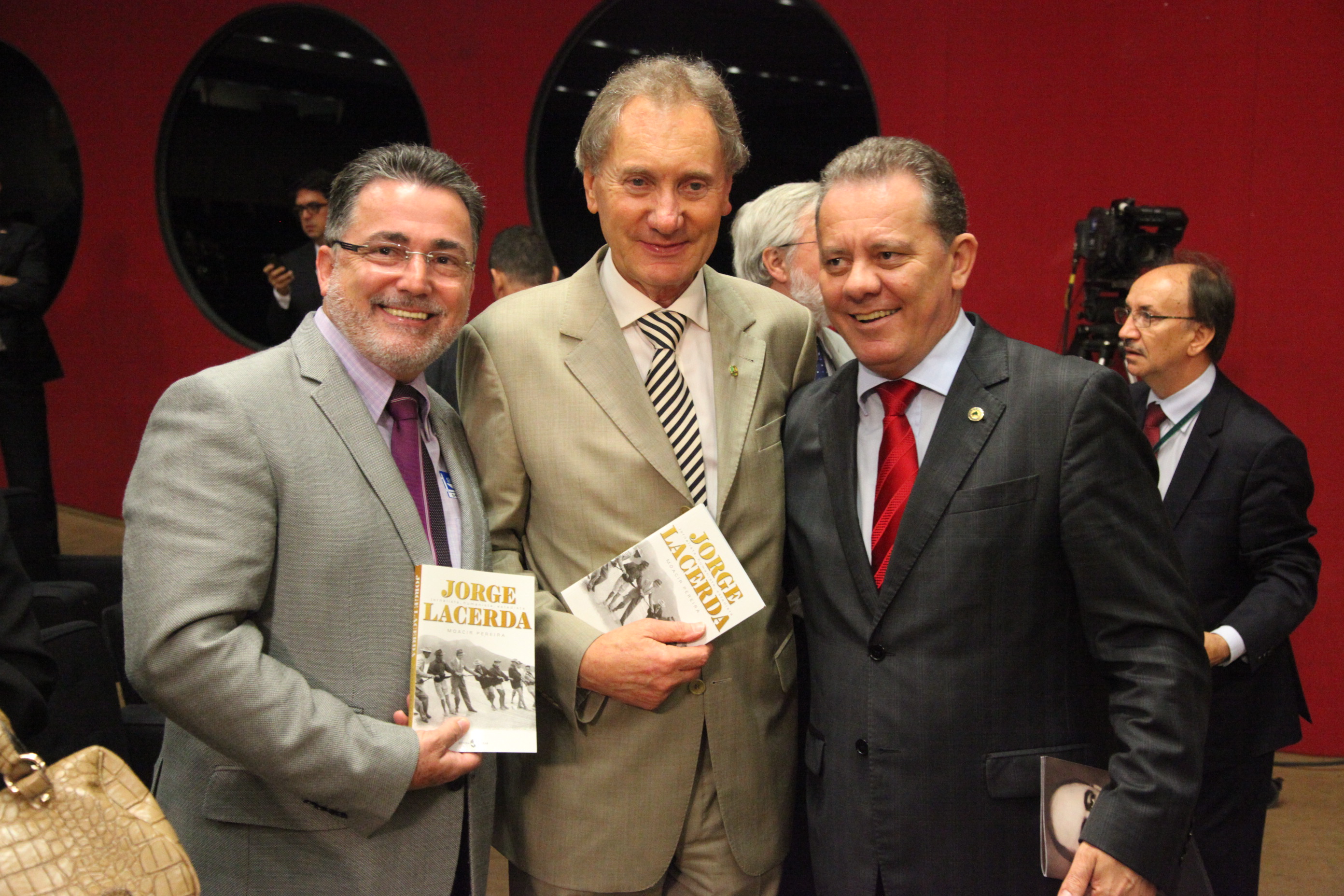 Sessão Solene em homenagem ao centenário de nascimento do ex-governador Jorge Lacerda realizada na Câmara dos Deputados Federais em Brasília. Foto: Fábio Queiroz / Agência AL