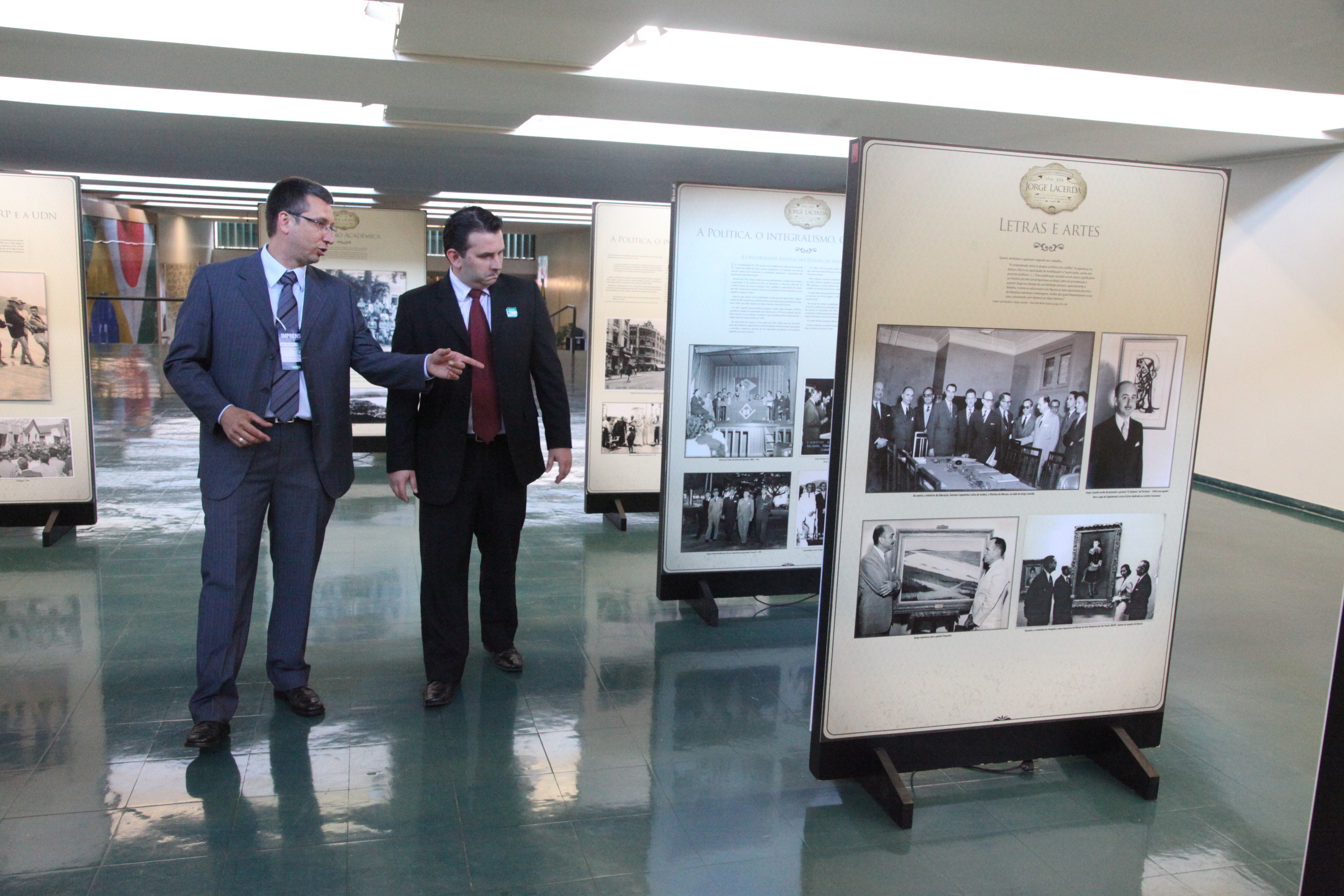Sessão Solene em homenagem ao centenário de nascimento do ex-governador Jorge Lacerda realizada na Câmara dos Deputados Federais em Brasília. Foto: Fábio Queiroz / Agência AL