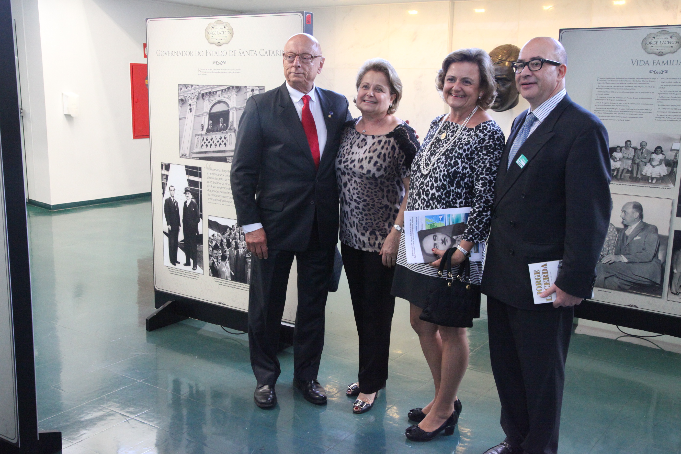 Sessão Solene em homenagem ao centenário de nascimento do ex-governador Jorge Lacerda realizada na Câmara dos Deputados Federais em Brasília. Foto: Fábio Queiroz / Agência AL