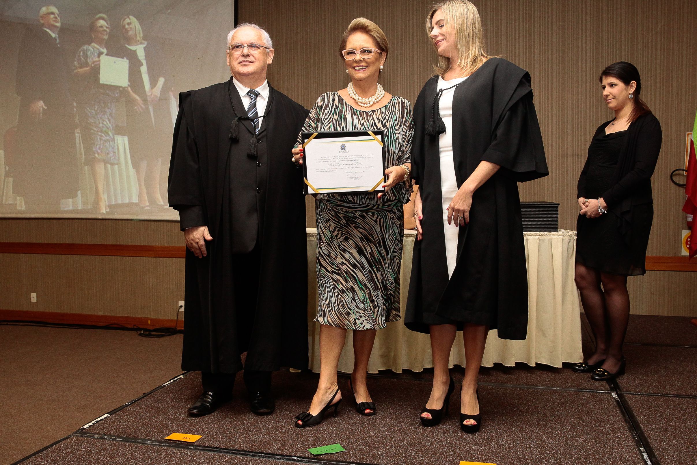 Diplomação.Deputada Ada Faraco de Luca (PMDB) - Foto: Miriam Zomer/Agência AL