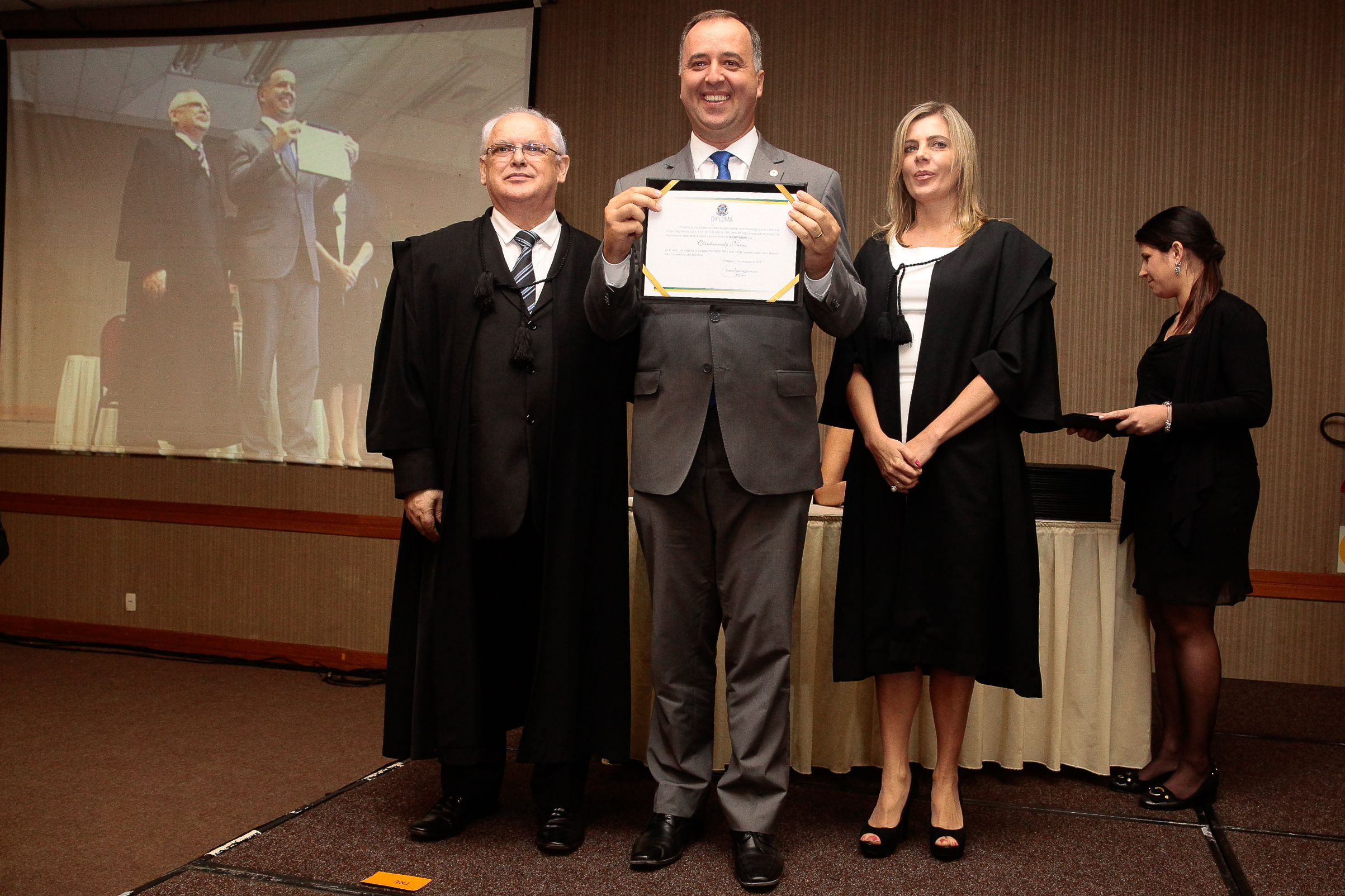 Diplomação. Deputado Kennedy Nunes (PSD)  -  Foto: Miriam Zomer/Agência AL