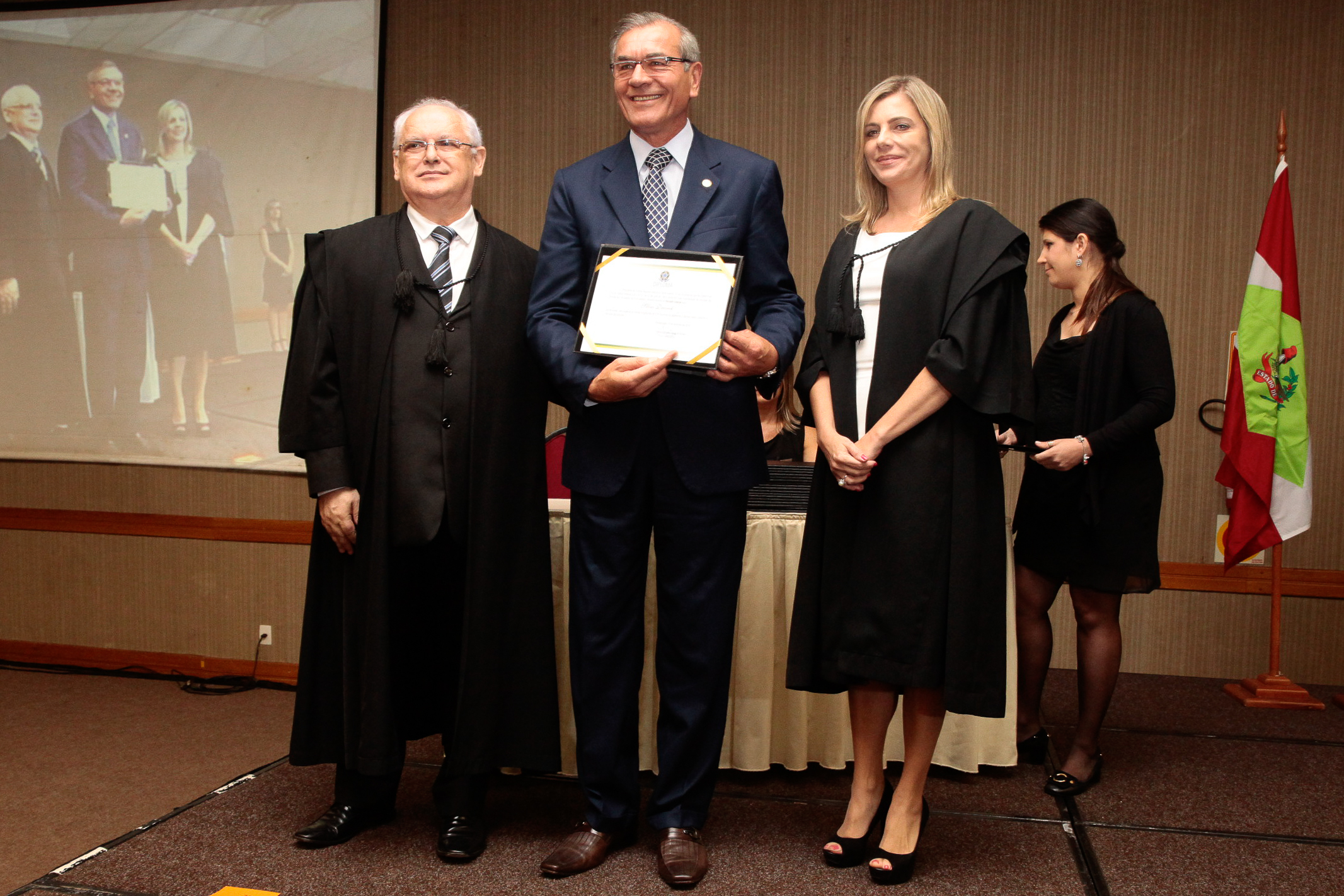 Diplomação. Deputado Silvio Dreveck (PP)  -  Foto: Miriam Zomer/Agência AL