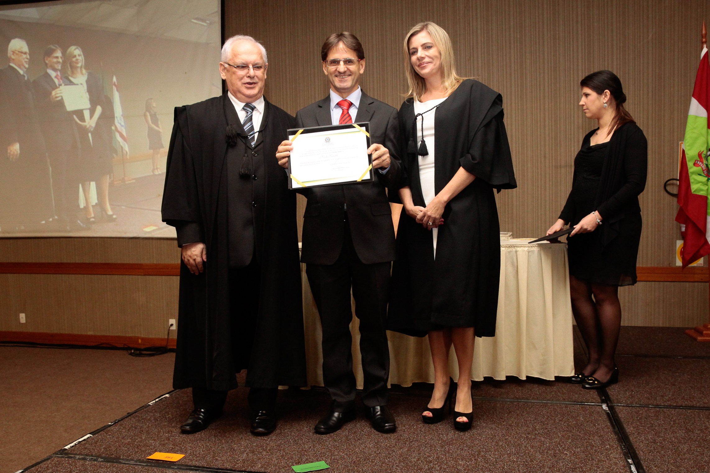Diplomação. Deputado Neodi Saretta (PT)  -  Foto: Miriam Zomer/Agência AL