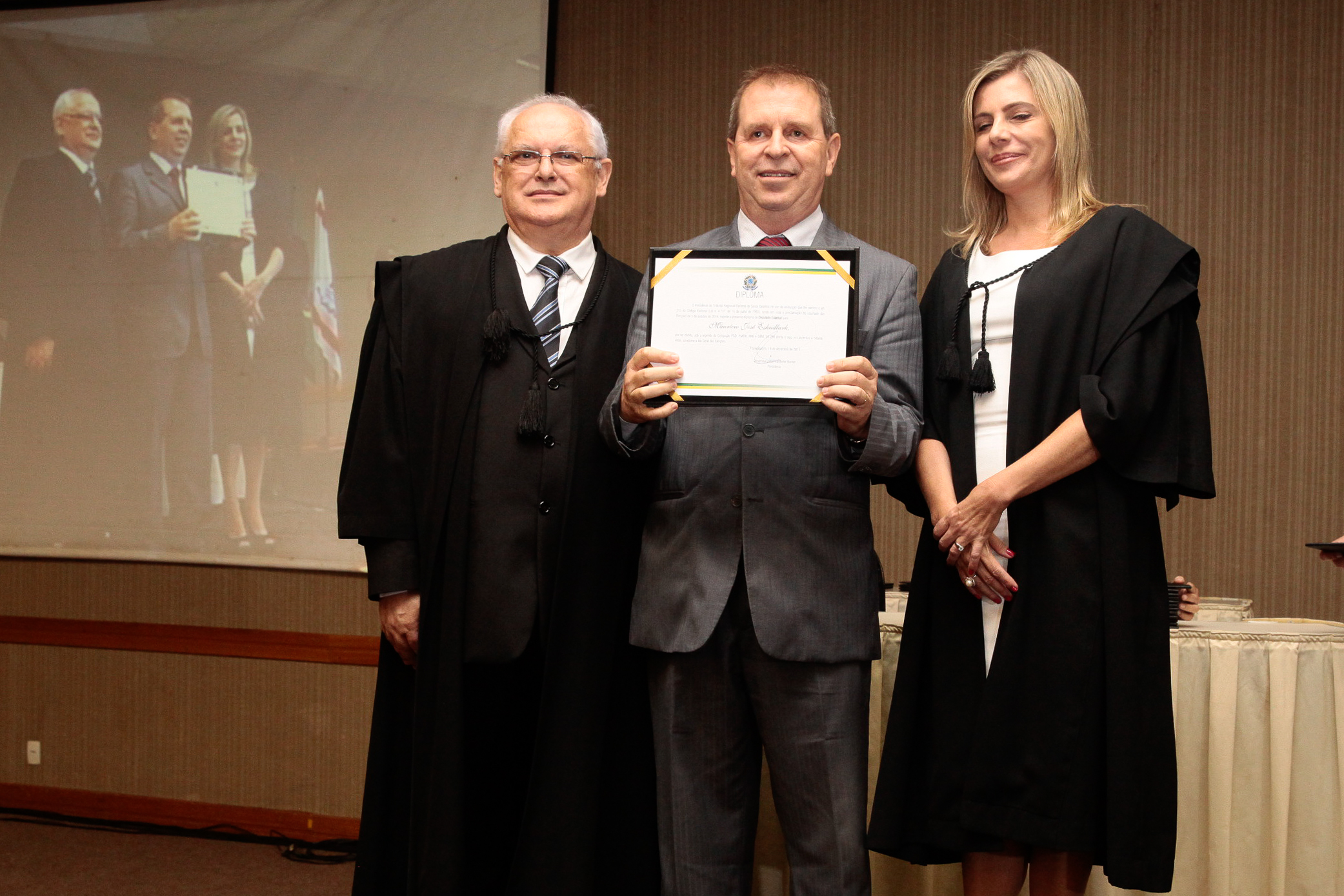 Diplomação. Deputado Maurício Eskudlark (PSD) -  Foto: Miriam Zomer/Agência AL