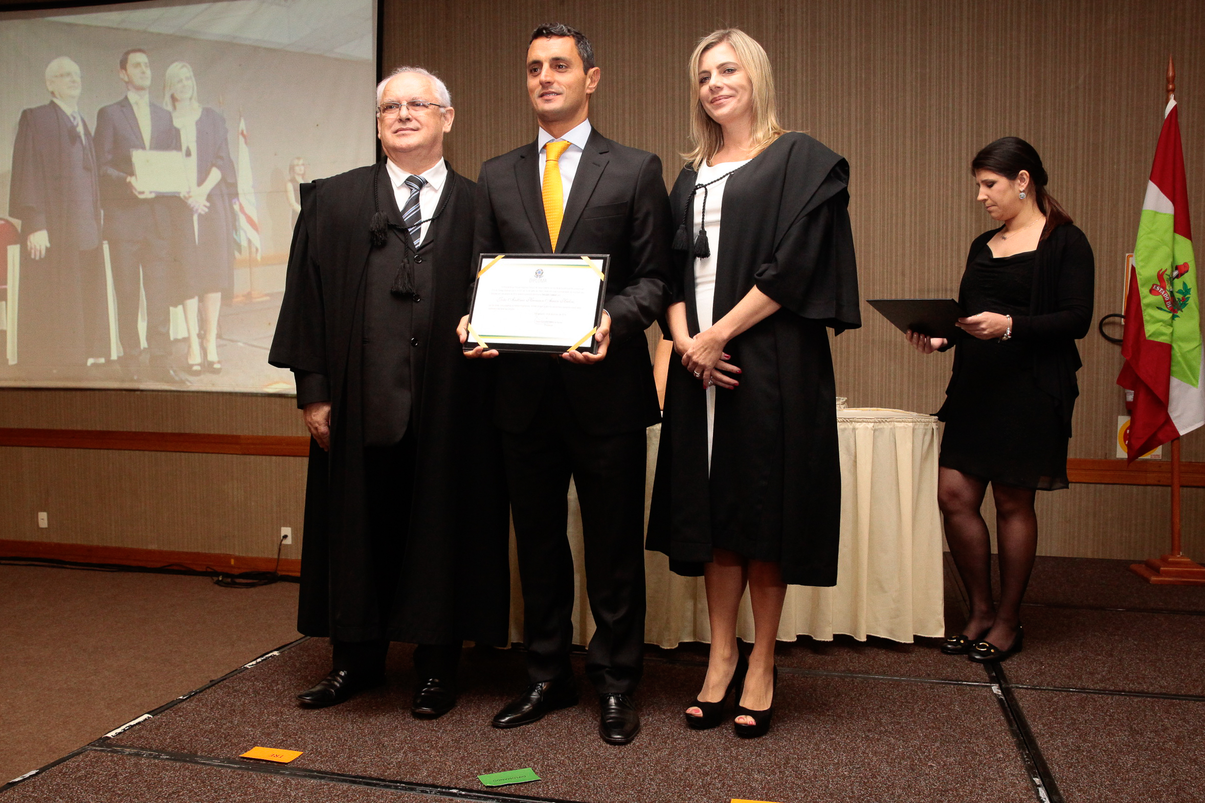 Diplomação. Deputado João Amin (PP) -  Foto: Miriam Zomer/Agência AL