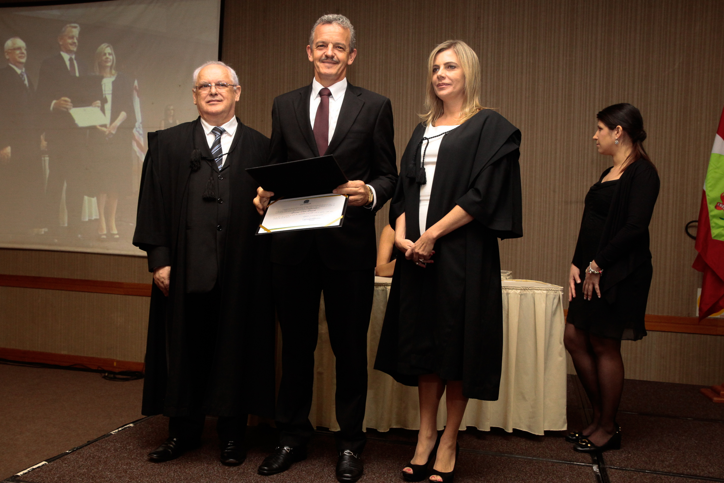 Diplomação. Deputado Dirceu Dresch (PT)  -  Foto: Miriam Zomer/Agência AL