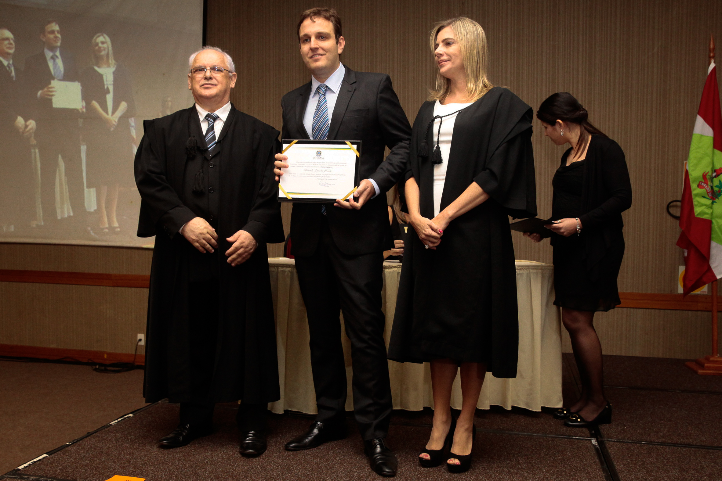 Diplomação.  Deputado Ricardo Zanatta Guidi (PPS) - Foto: Miriam Zomer/Agência AL