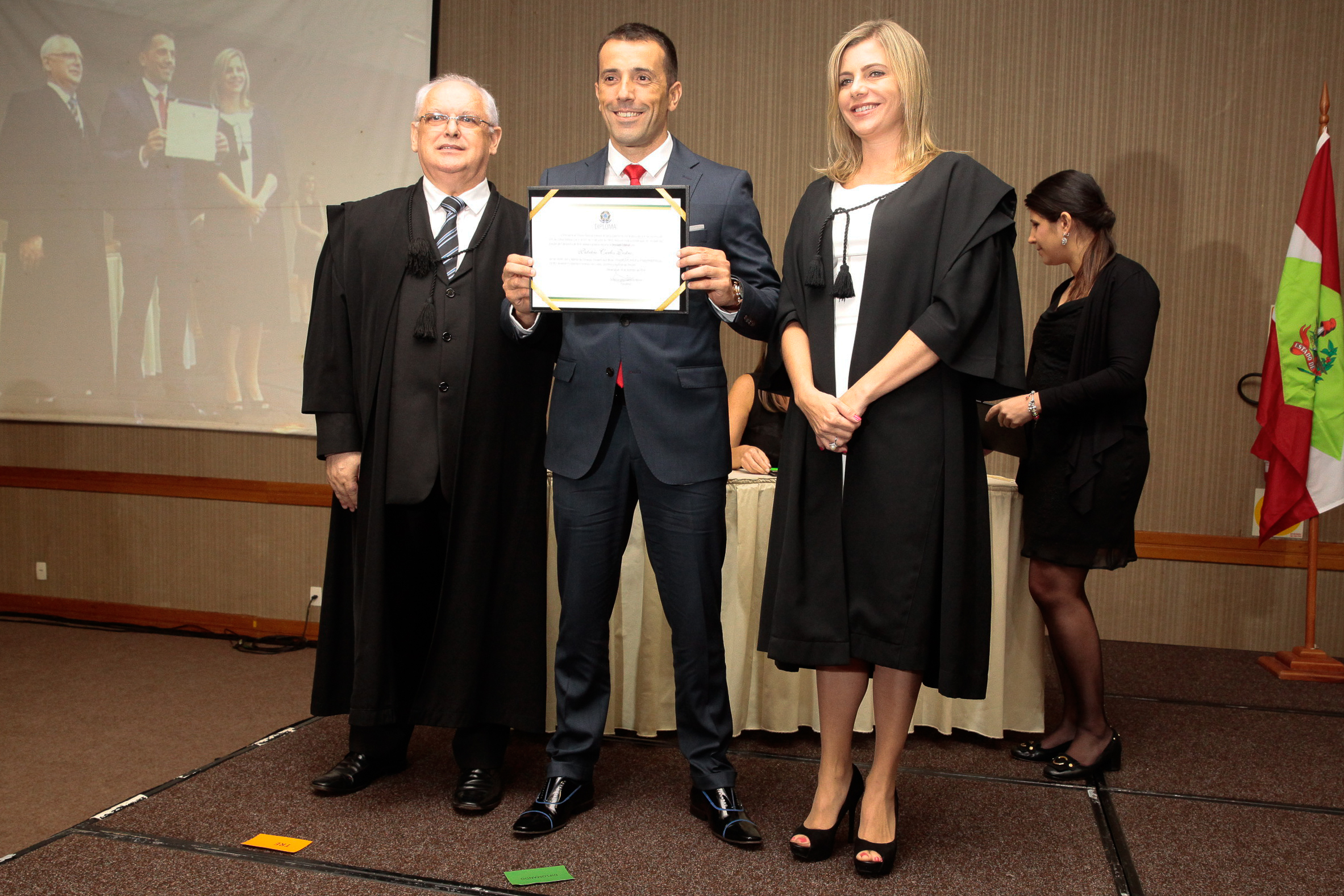 Diplomação. Deputado Patrício Carlos Destro (PSB) -  Foto: Miriam Zomer/Agência AL