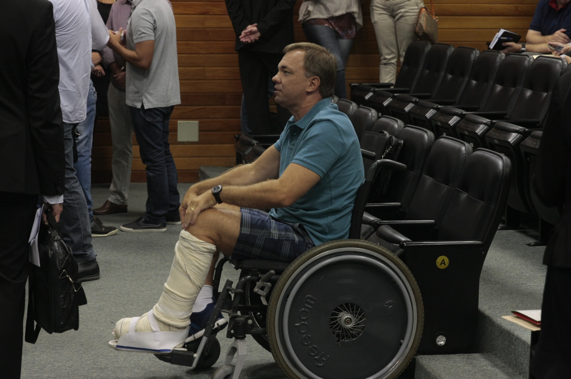 Gean Loureiro (PMDB). Recepção aos Deputados da 18ª Legislatura. Foto: Yuri Santos / Agência AL