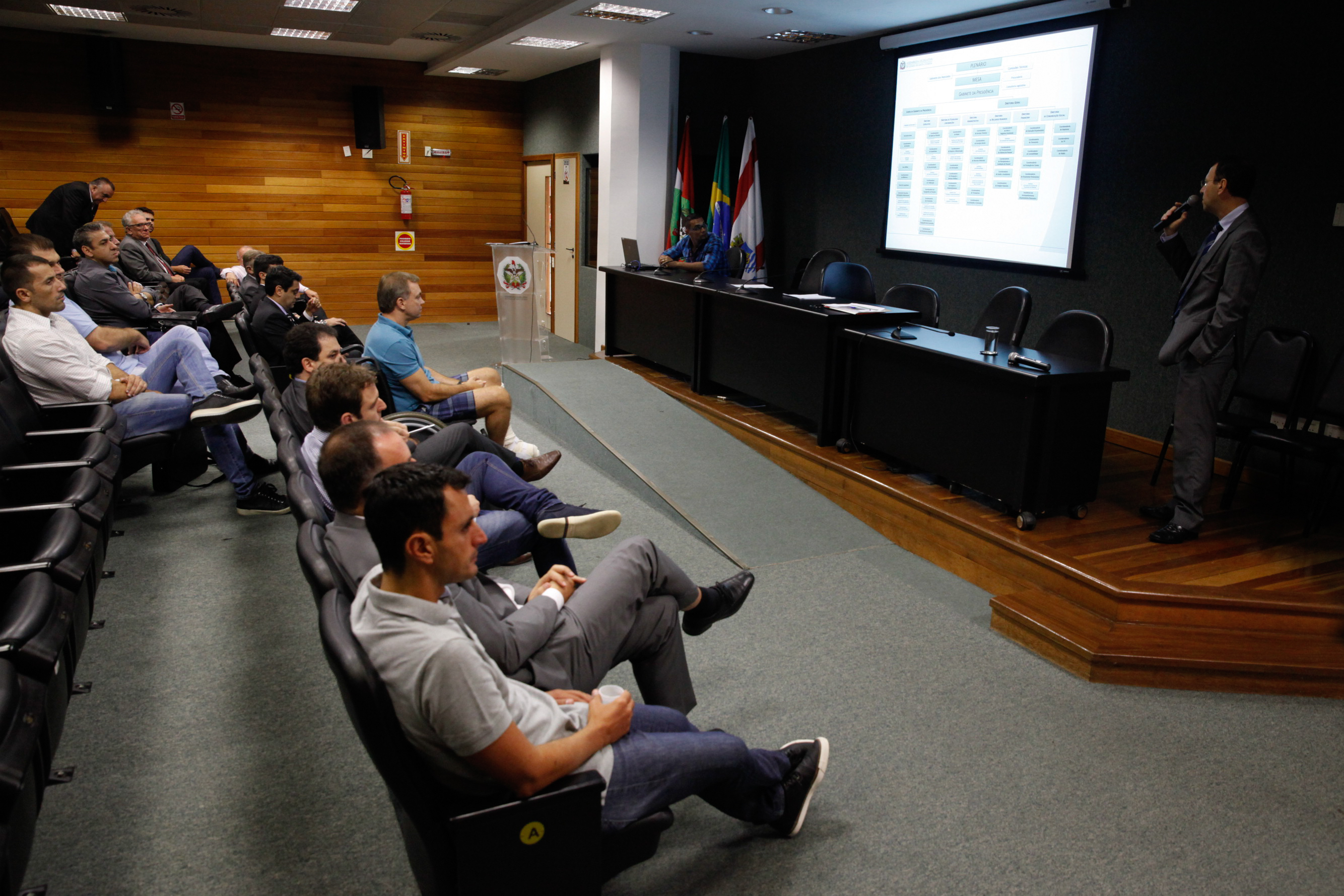 Recepção aos Deputados da 18ª Legislatura - Foto: Juliana Stadnik / Agência AL