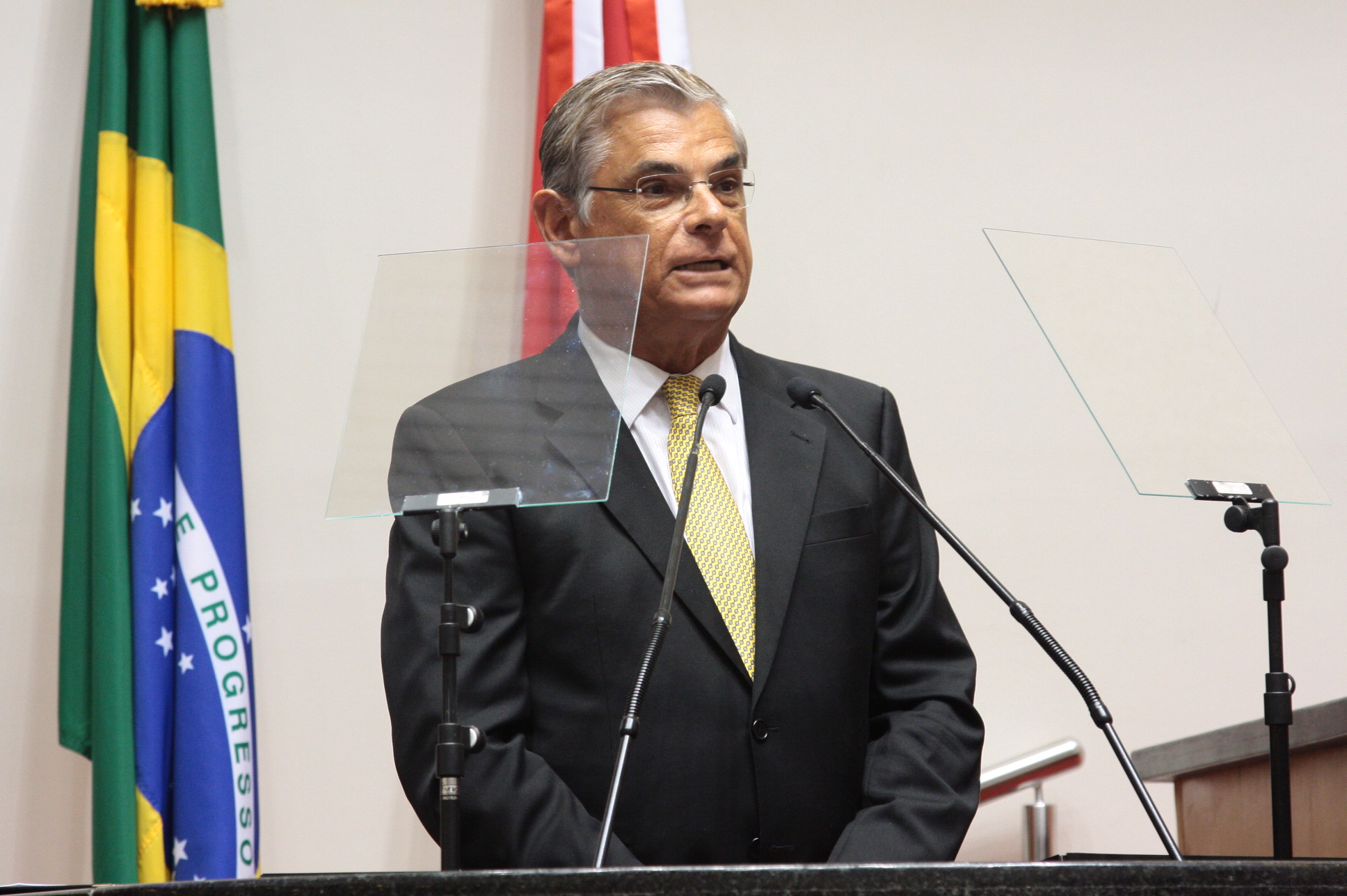 Vice Governador de Santa Catarina, Eduardo Pinho Moreira. Foto: Eduardo Guedes de Oliveira/Agência AL