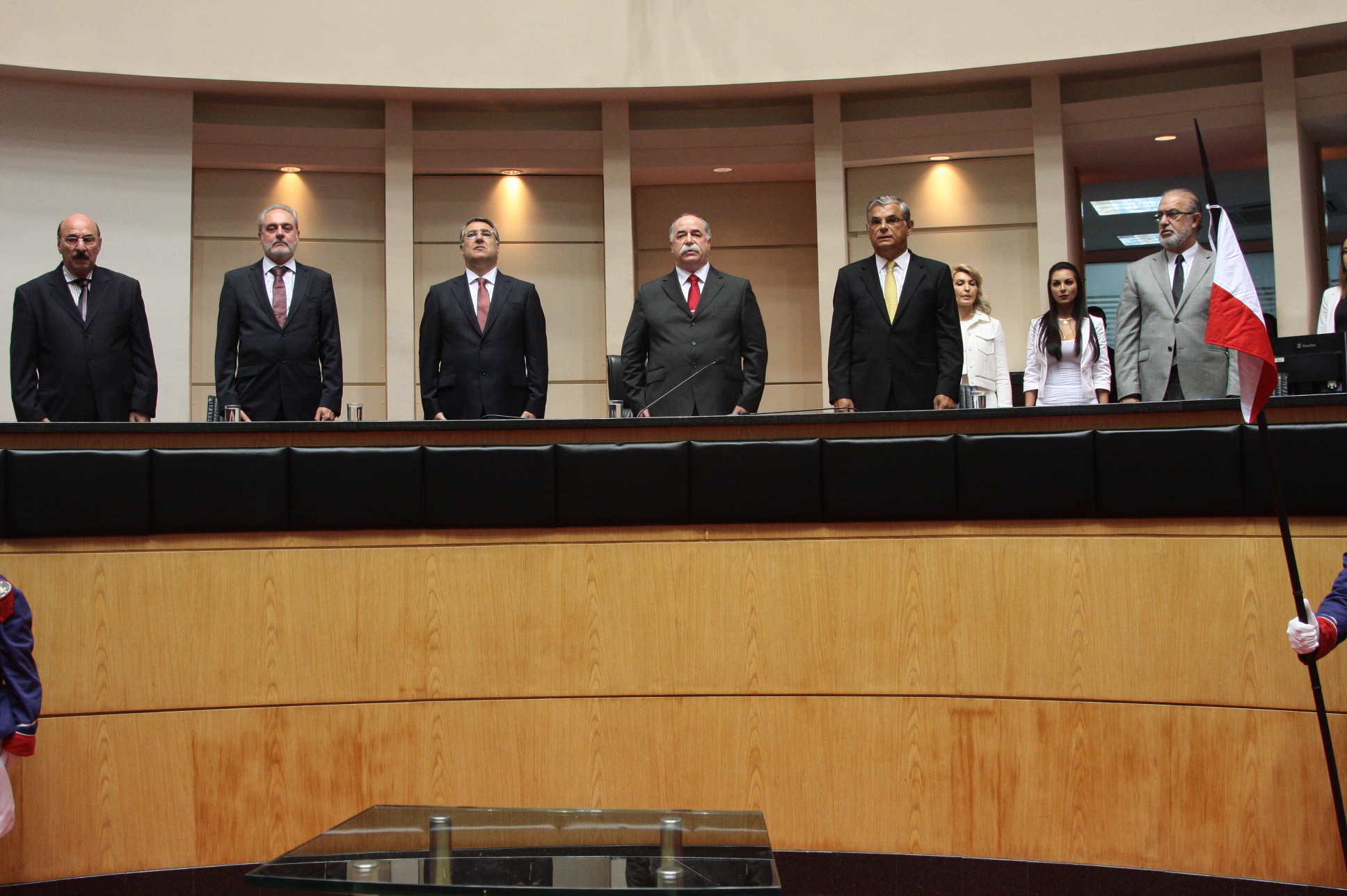 Sessão Solene de Posse do Governador e Vice Governador de Santa Catarina. Foto: Eduardo Guedes de Oliveira/Agência AL