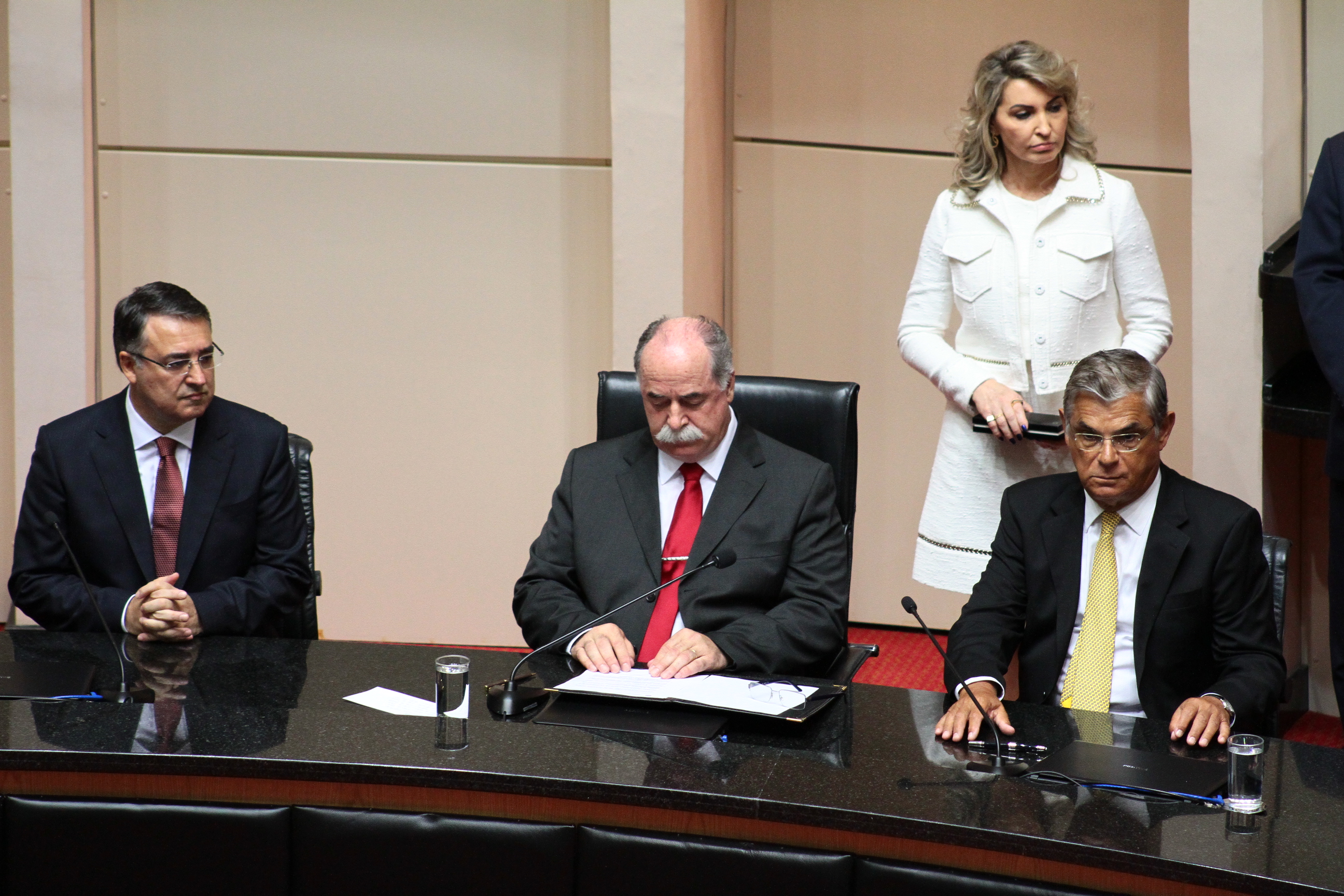 Sessão Solene de Posse do Governador e Vice Governador de Santa Catarina. Fotos: Miriam Zomer/Agência AL