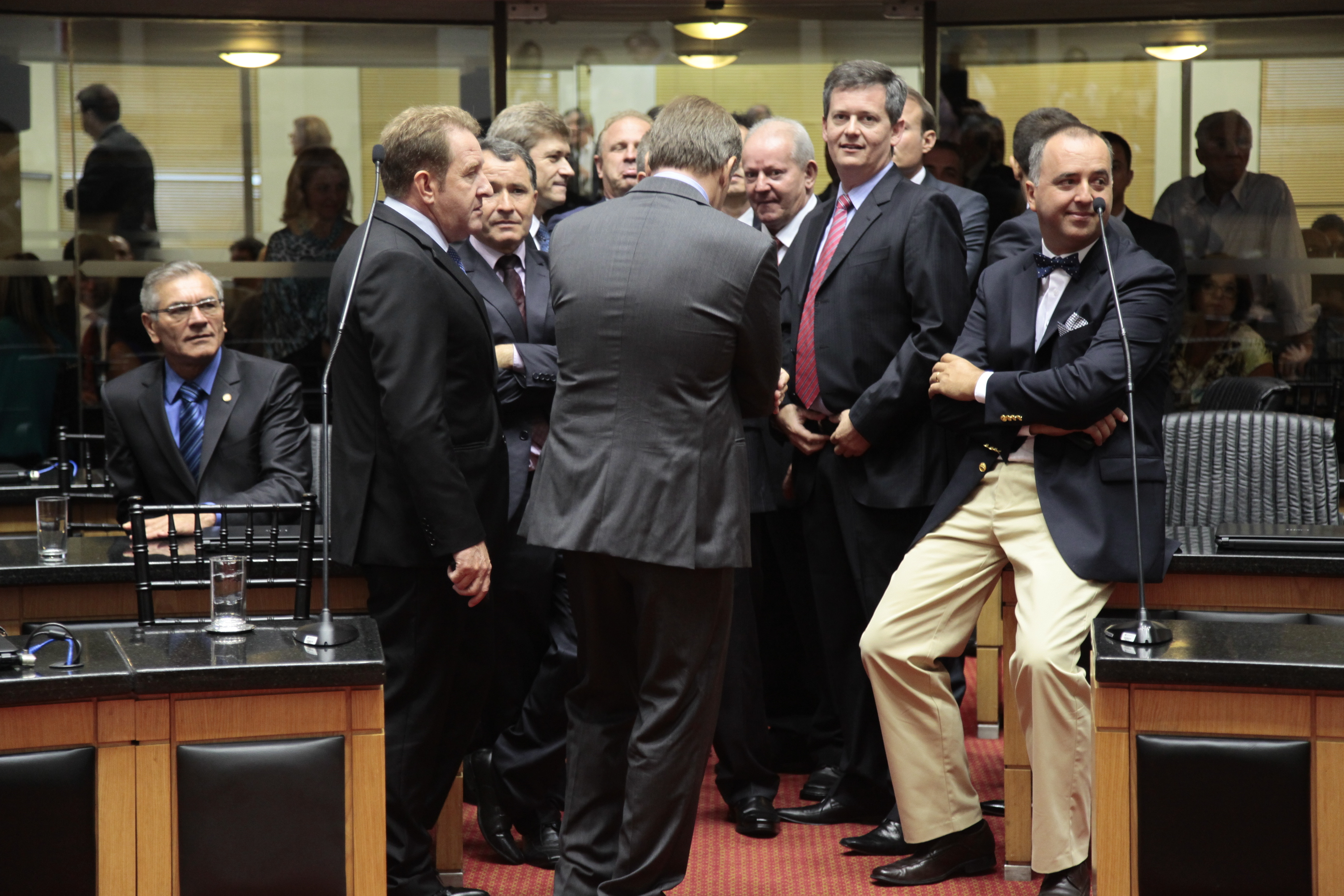 Gelson Merisio eleito Presidente da Assembleia Legislativa de SC. Foto: Miriam Zomer/Agência AL