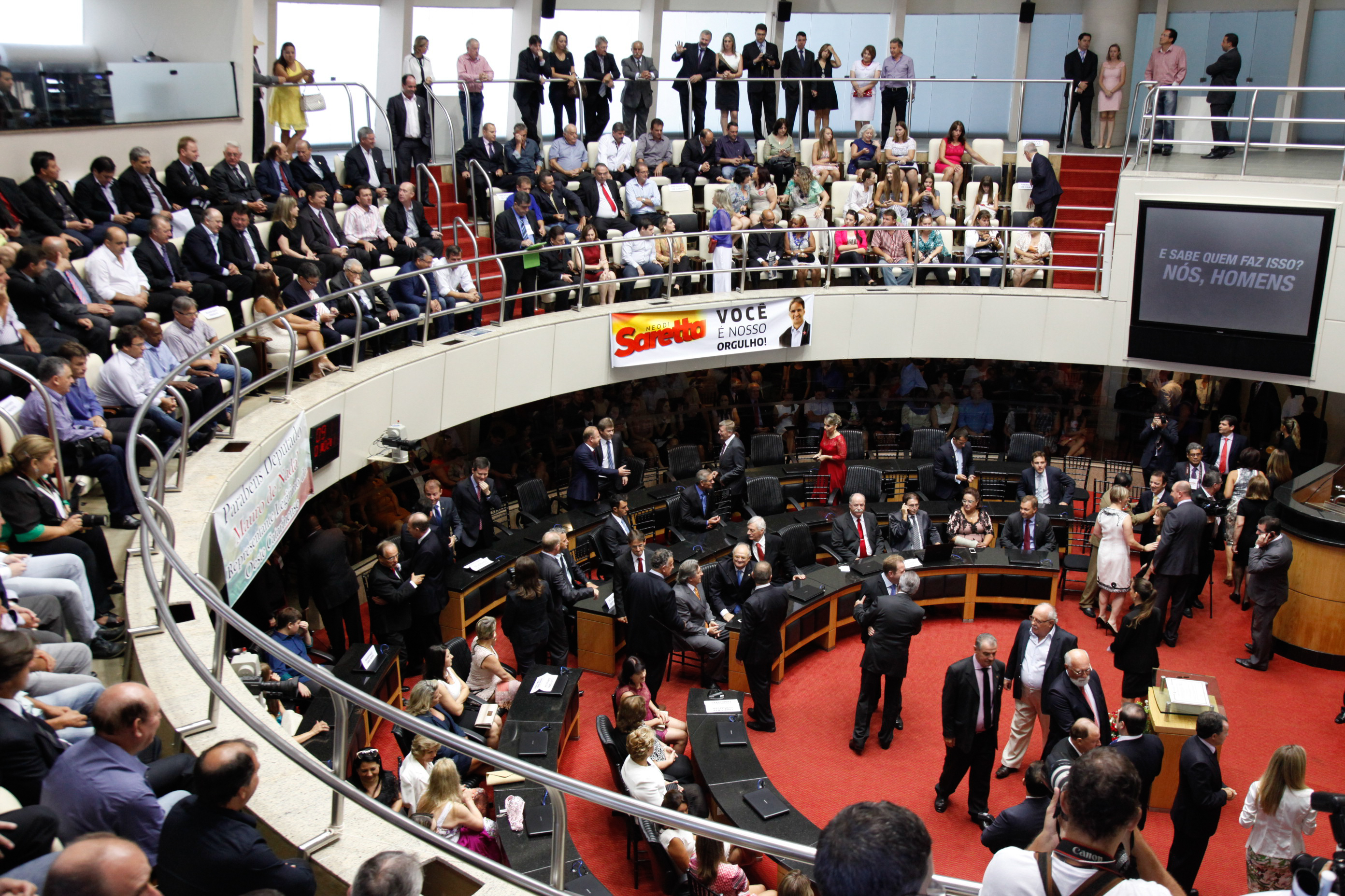 Posse dos Deputados - Foto: Juliana Stadnik / Agência AL