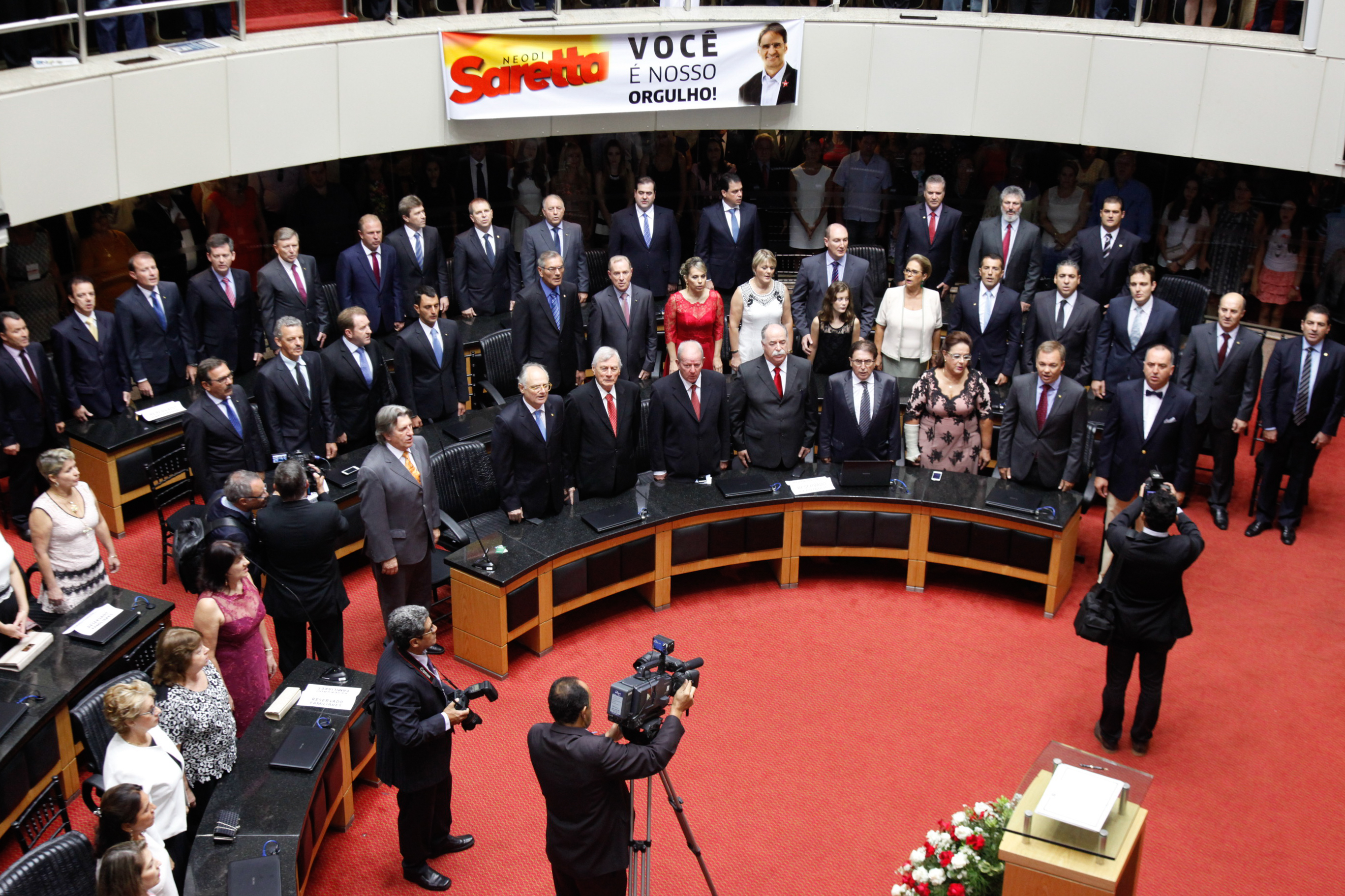 Posse dos Deputados - Foto: Juliana Stadnik / Agência AL