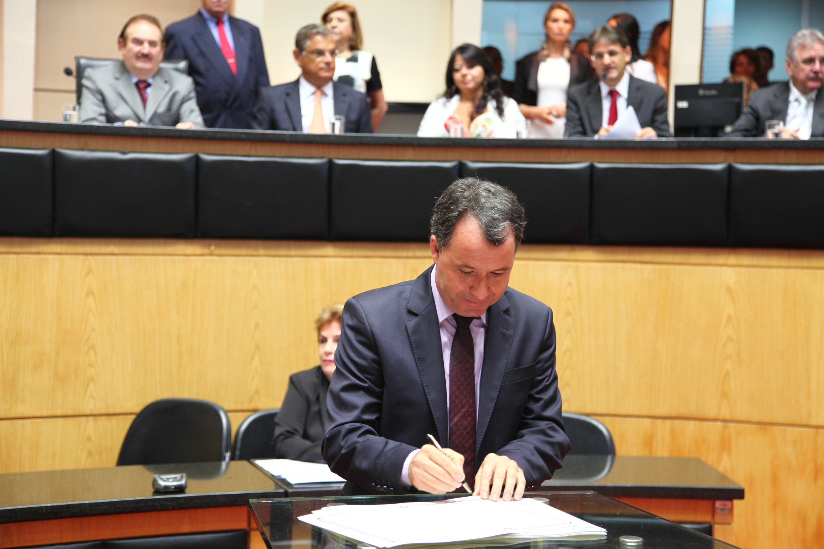 Juramento, Assinatura e Posse dos Deputados. Dep. Darci de Matos (PSD) - Foto: Solon Soares/Agência AL